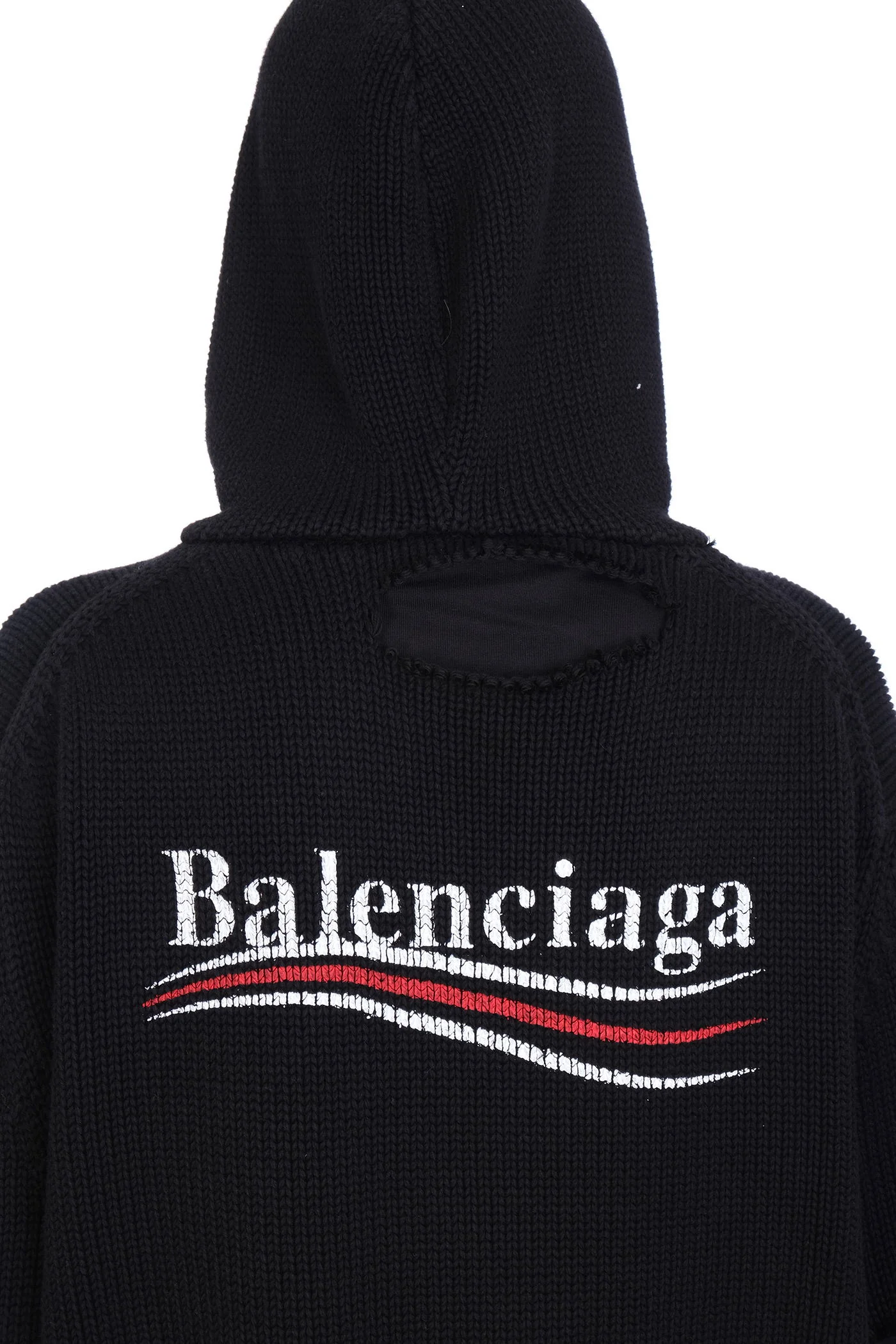 Knitwear in black cotton - Image 5