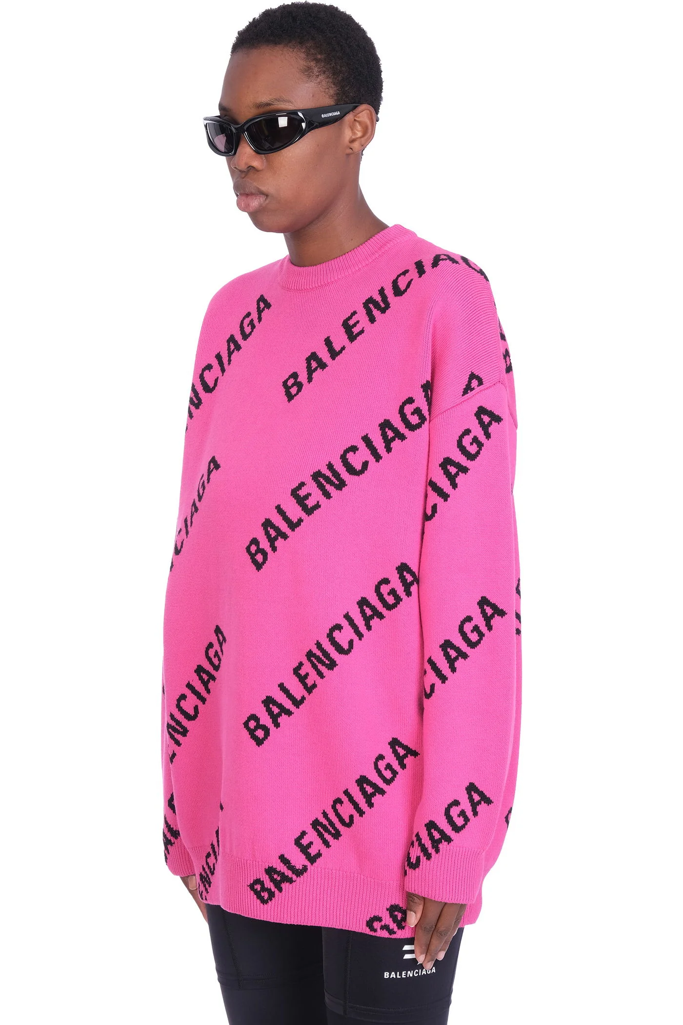 Knitwear in fuxia cotton - Image 4