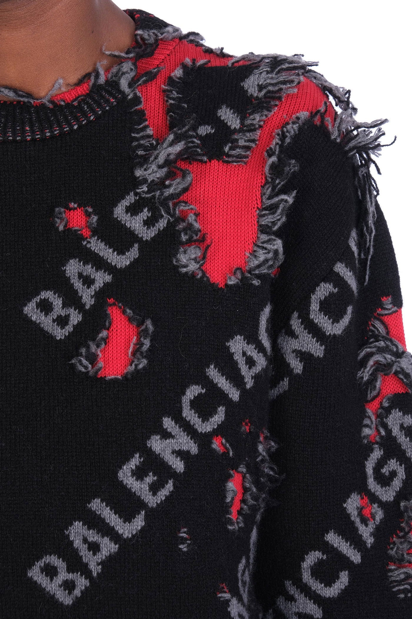 Knitwear in grey wool - Image 5
