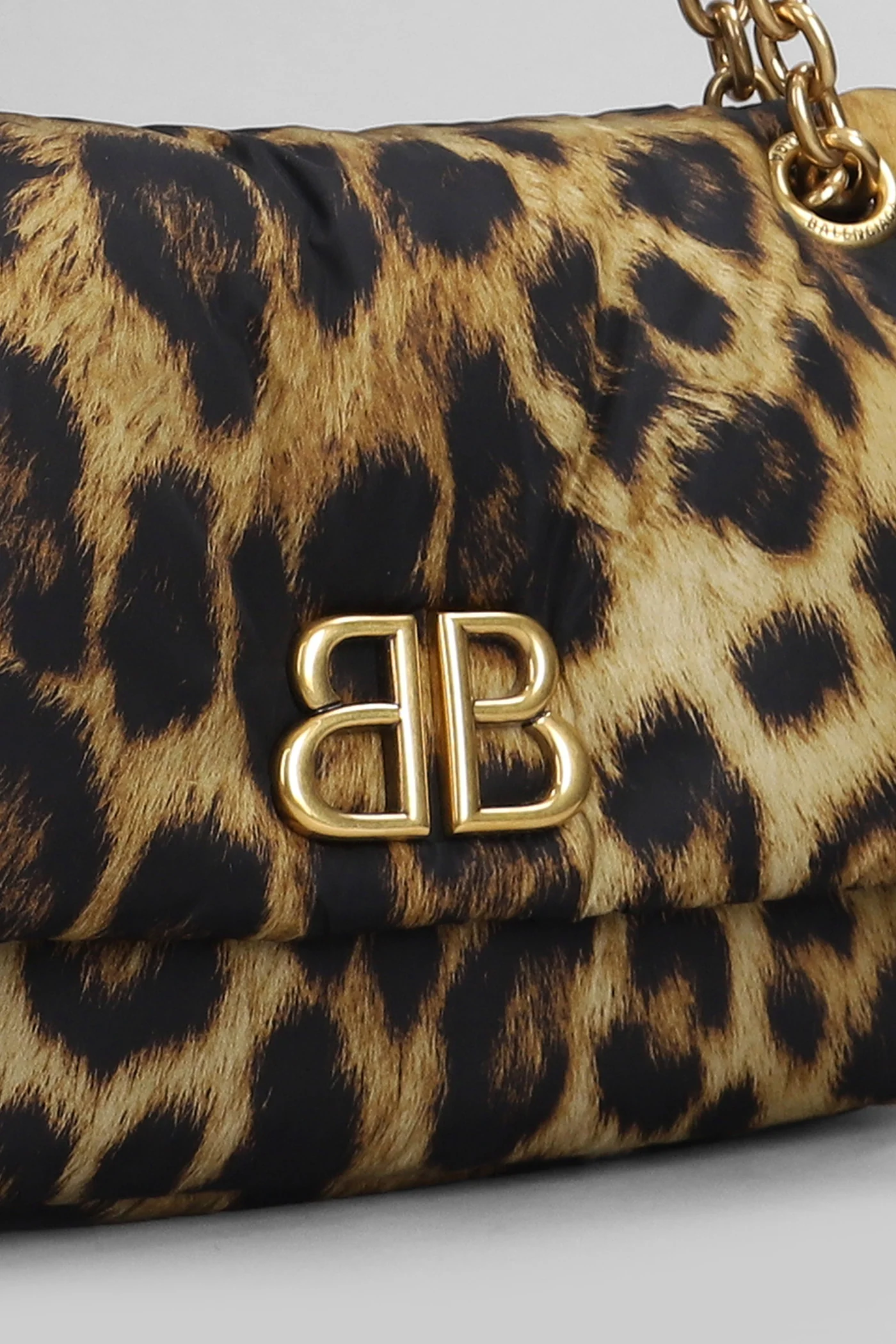 Monaco mini Shoulder bag in Animalier polyamide - Image 4