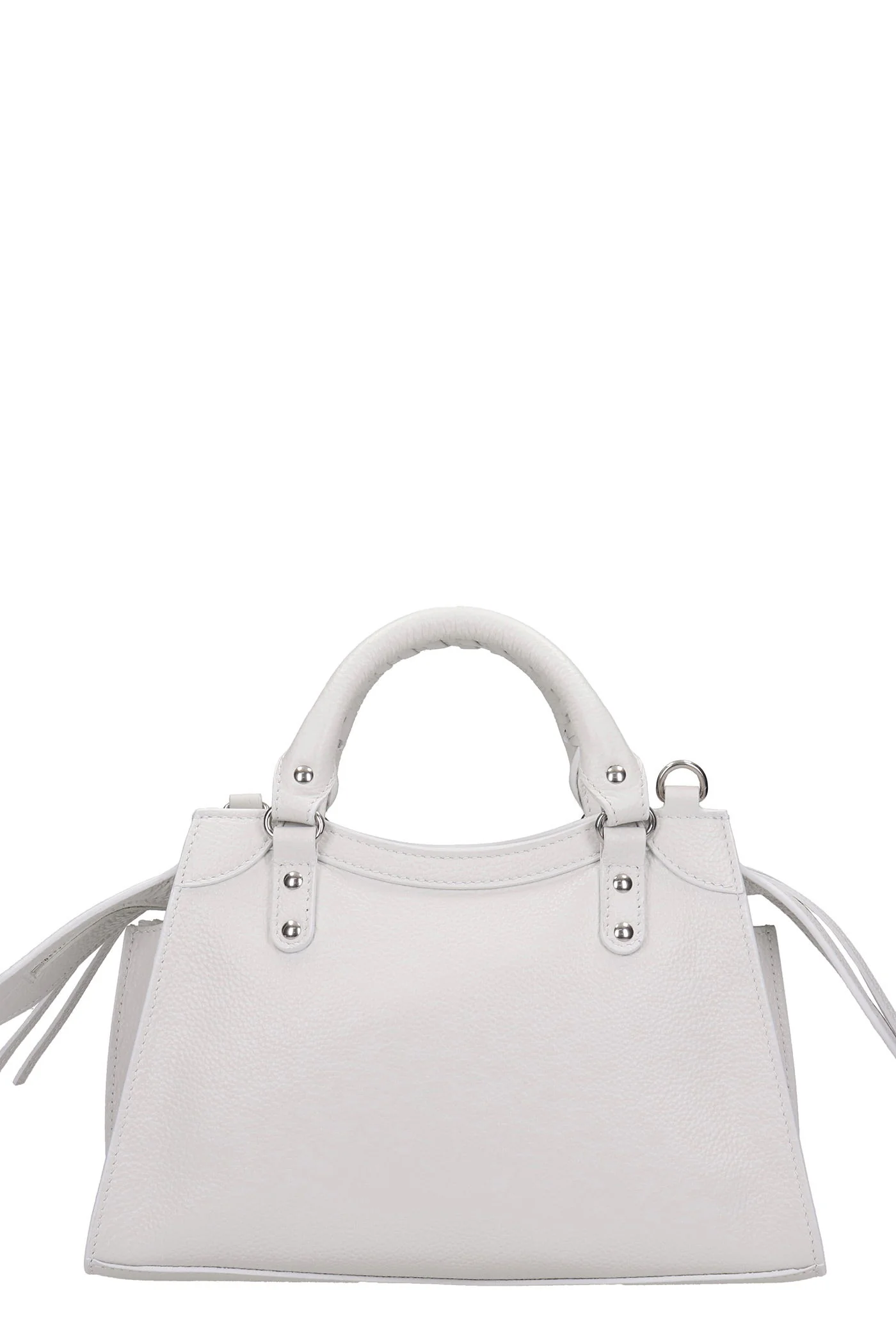 Neo city xa Hand bag in white leather - Image 4