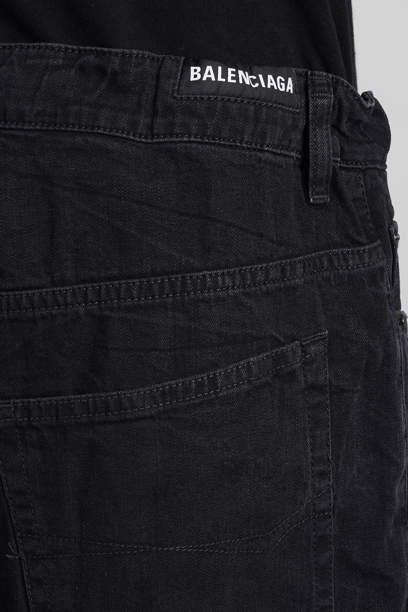 Pants in black cotton - Image 5