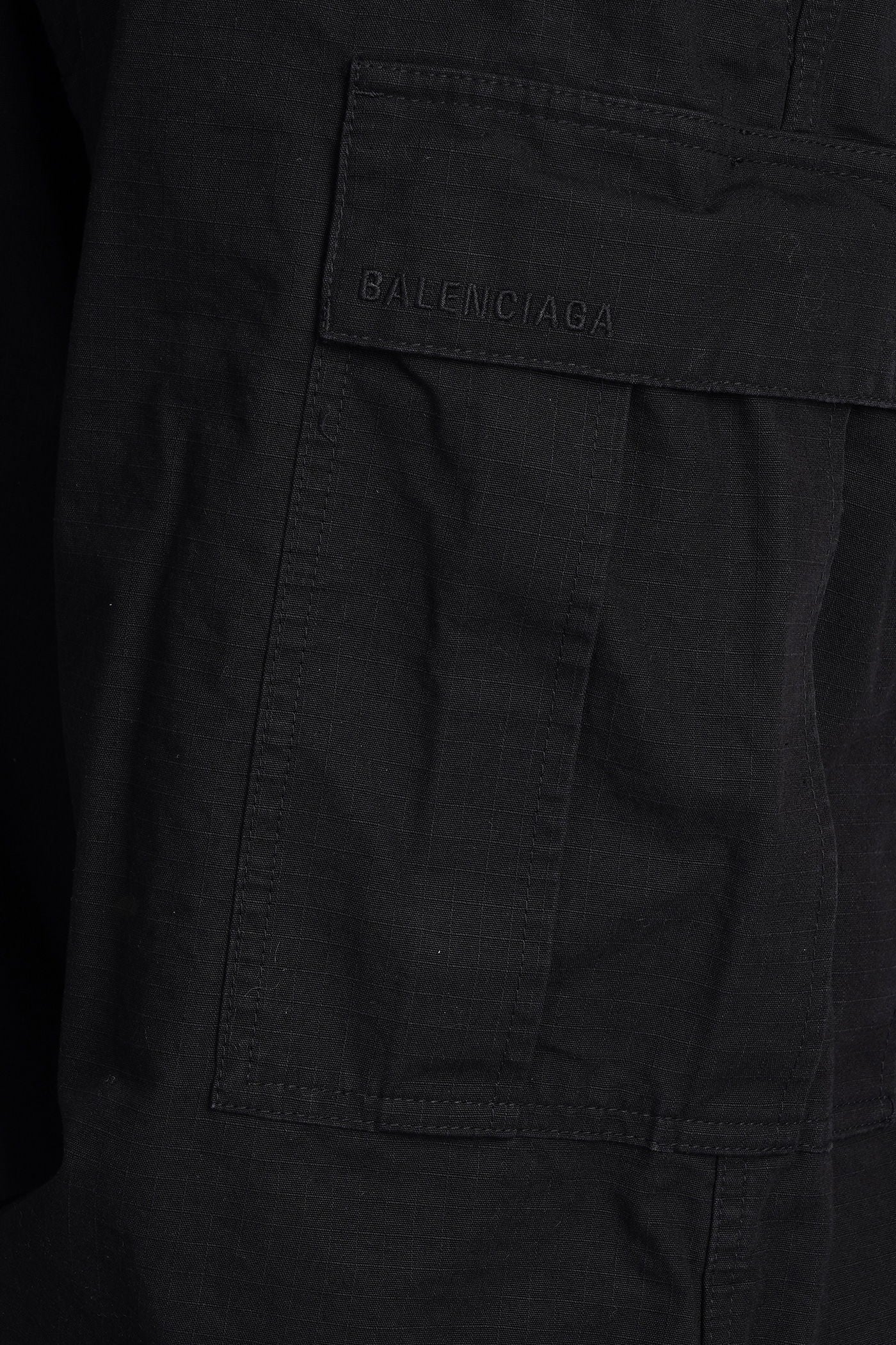 Pants in black cotton - Image 5