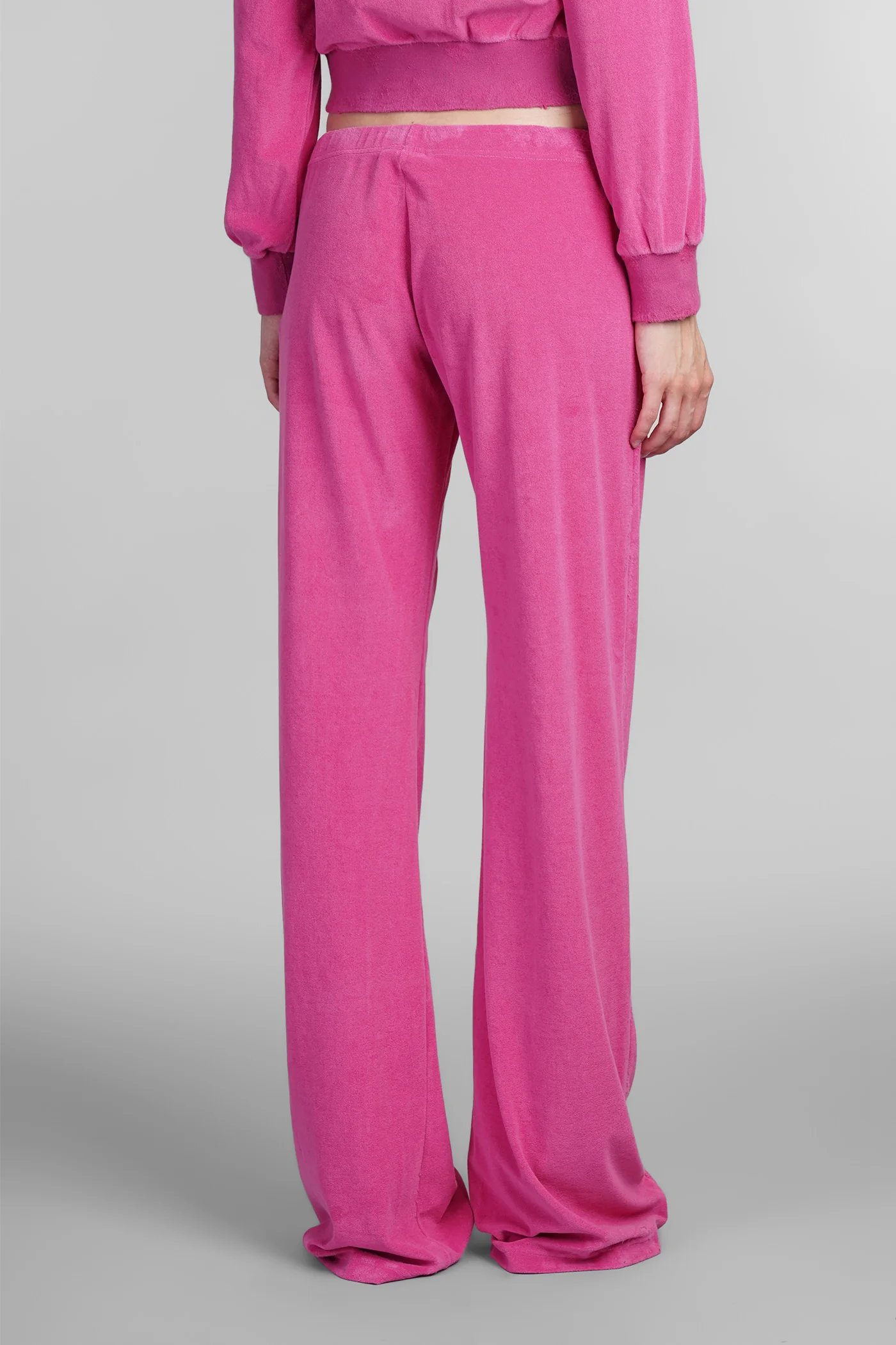 Pants in fuxia cotton - Image 3