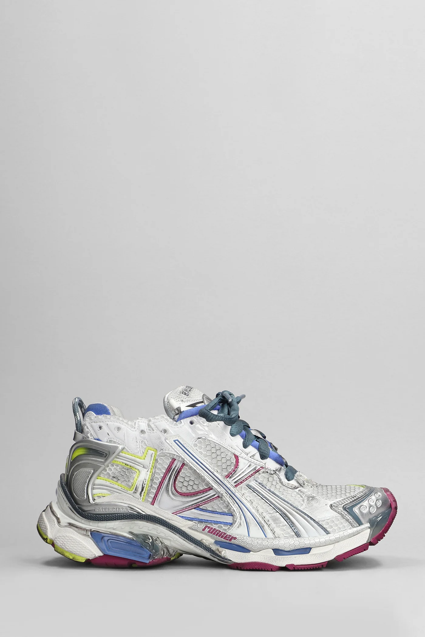Runner sneaker Sneakers in silver Polyuretan
