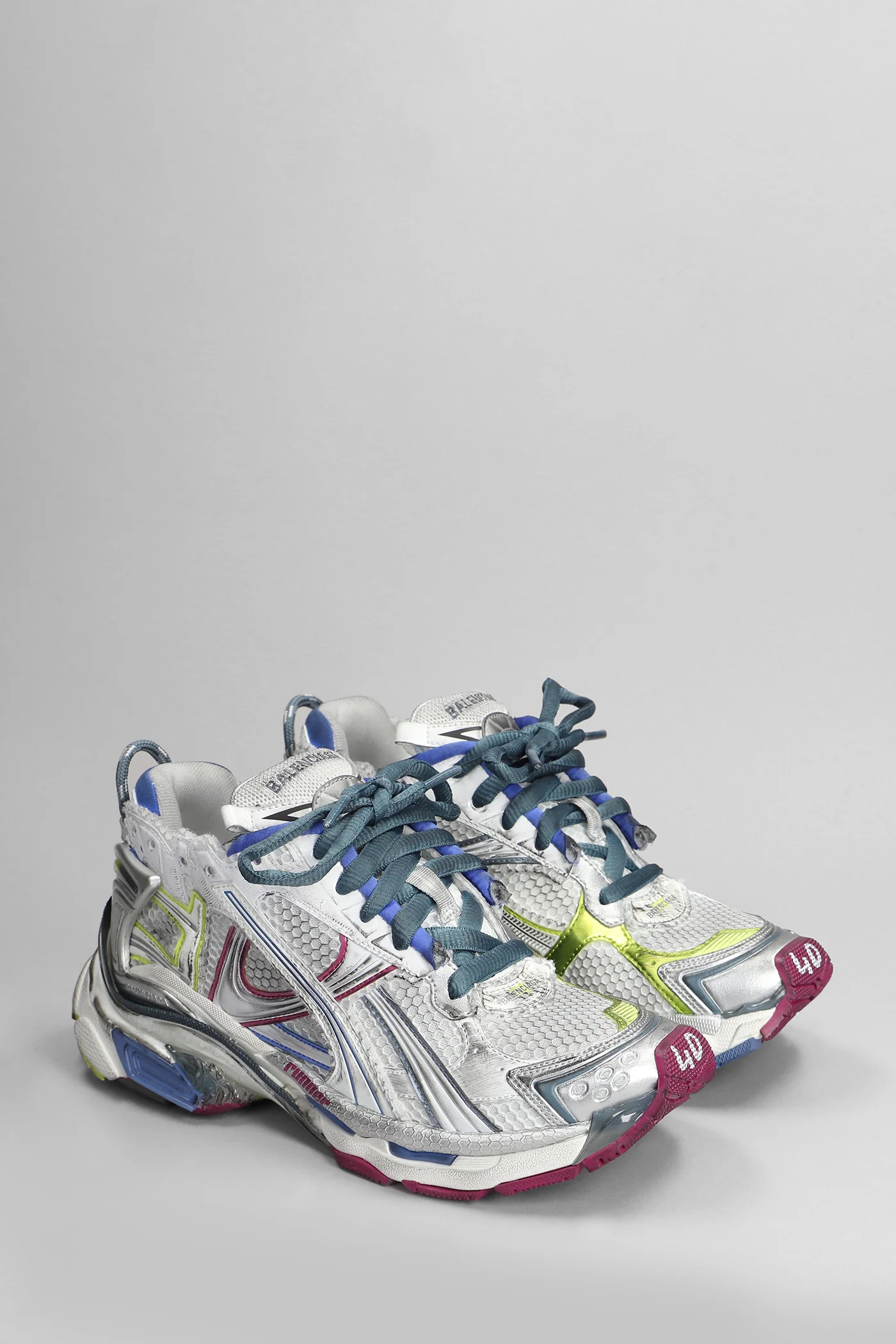 Runner sneaker Sneakers in silver Polyuretan - Image 2