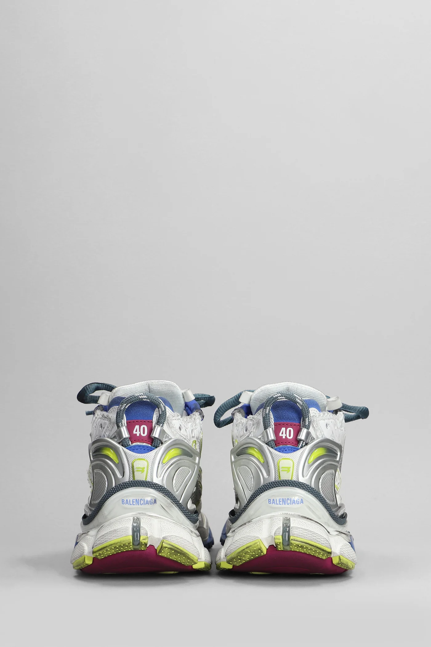Runner sneaker Sneakers in silver Polyuretan - Image 4