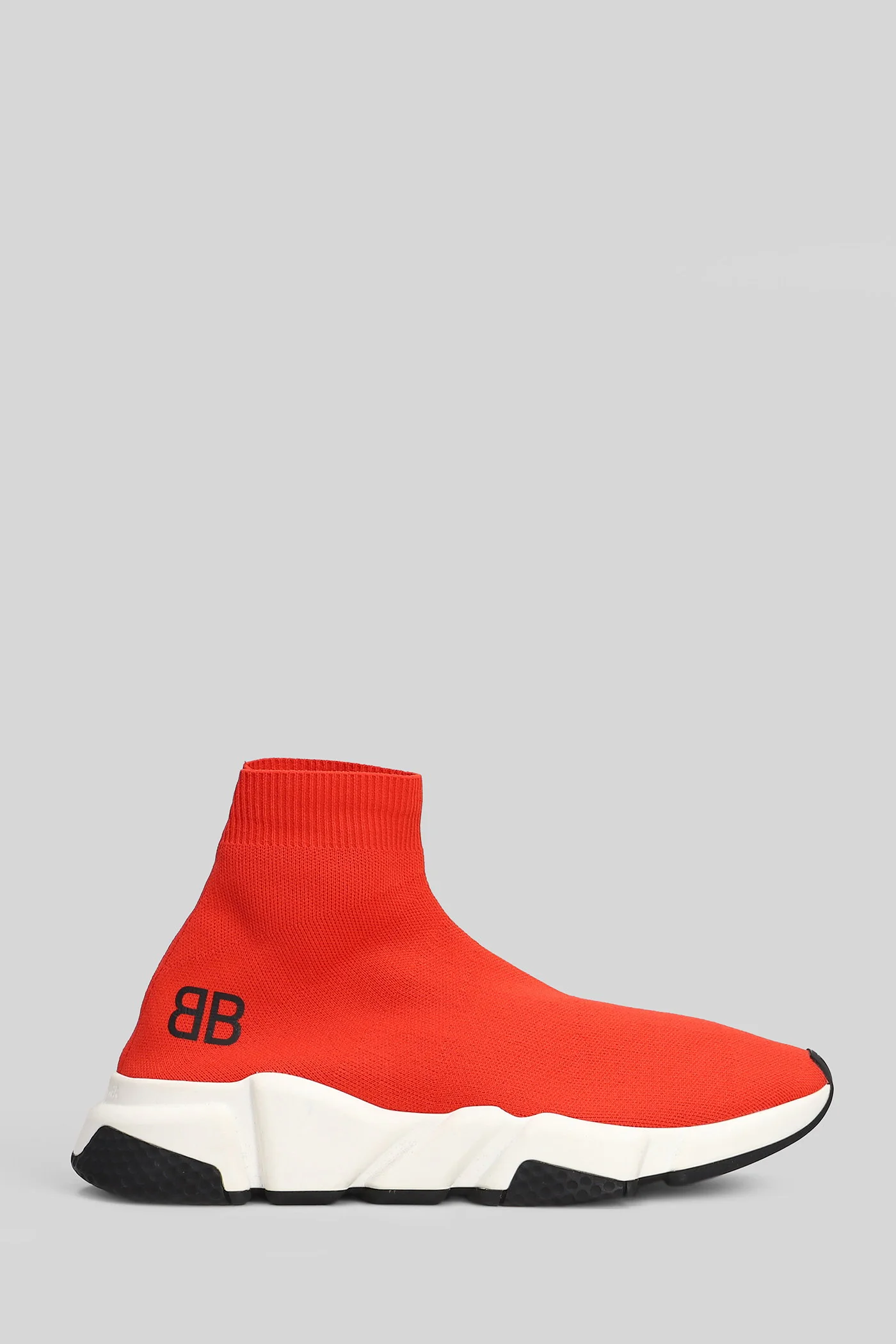 Snaker speed Sneakers in red synthetic fibers