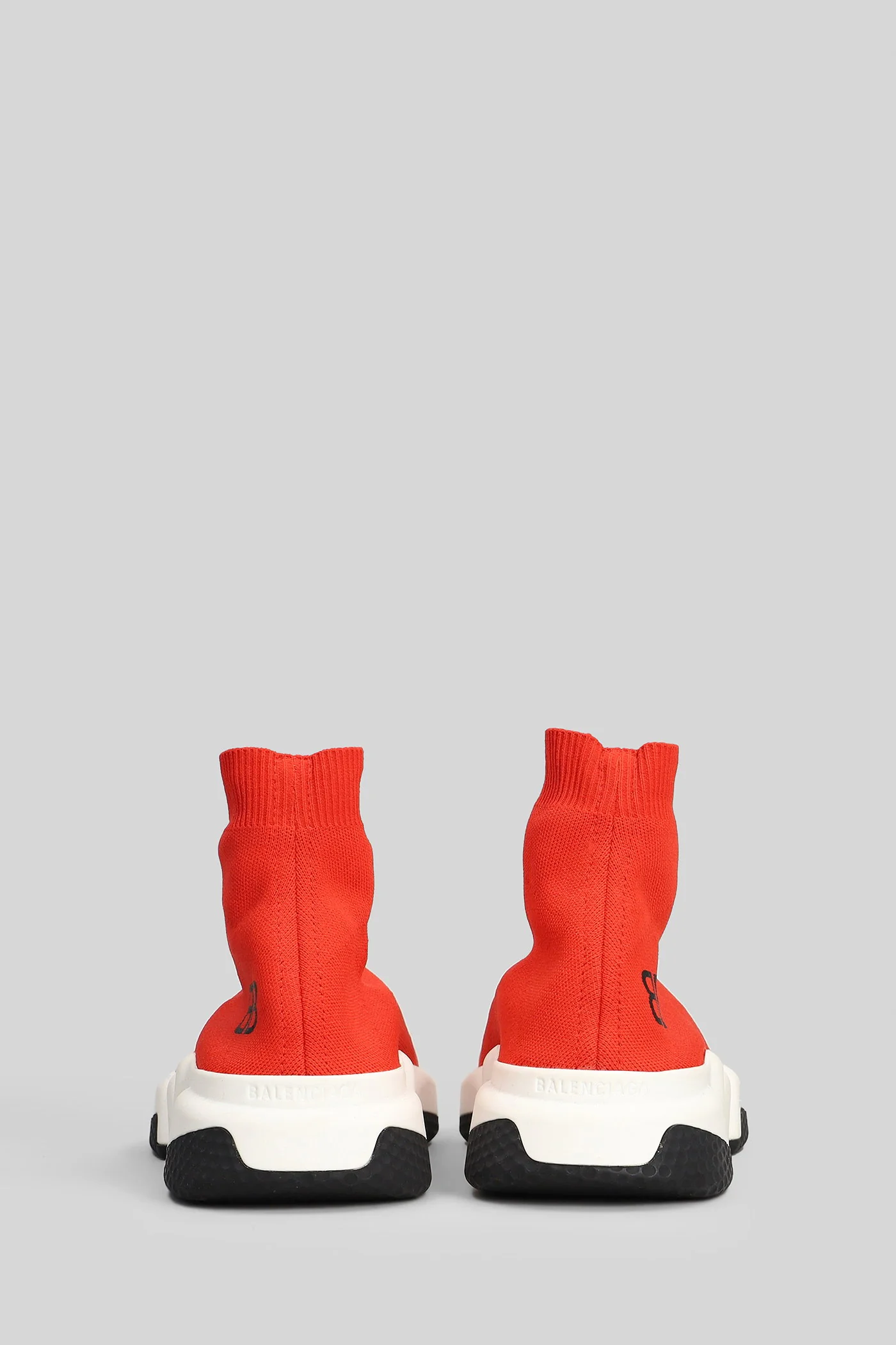 Snaker speed Sneakers in red synthetic fibers - Image 4