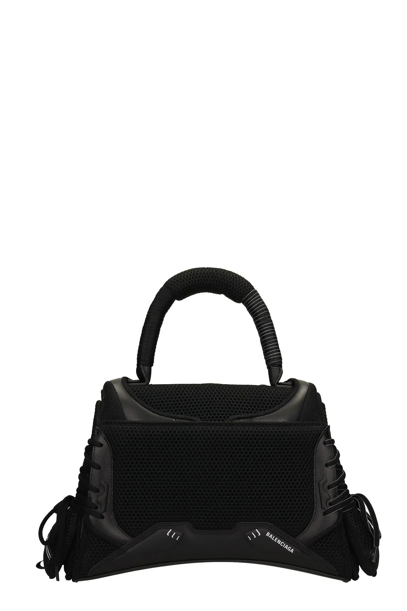Sneakerhead Hand bag in black faux leather - Image 3