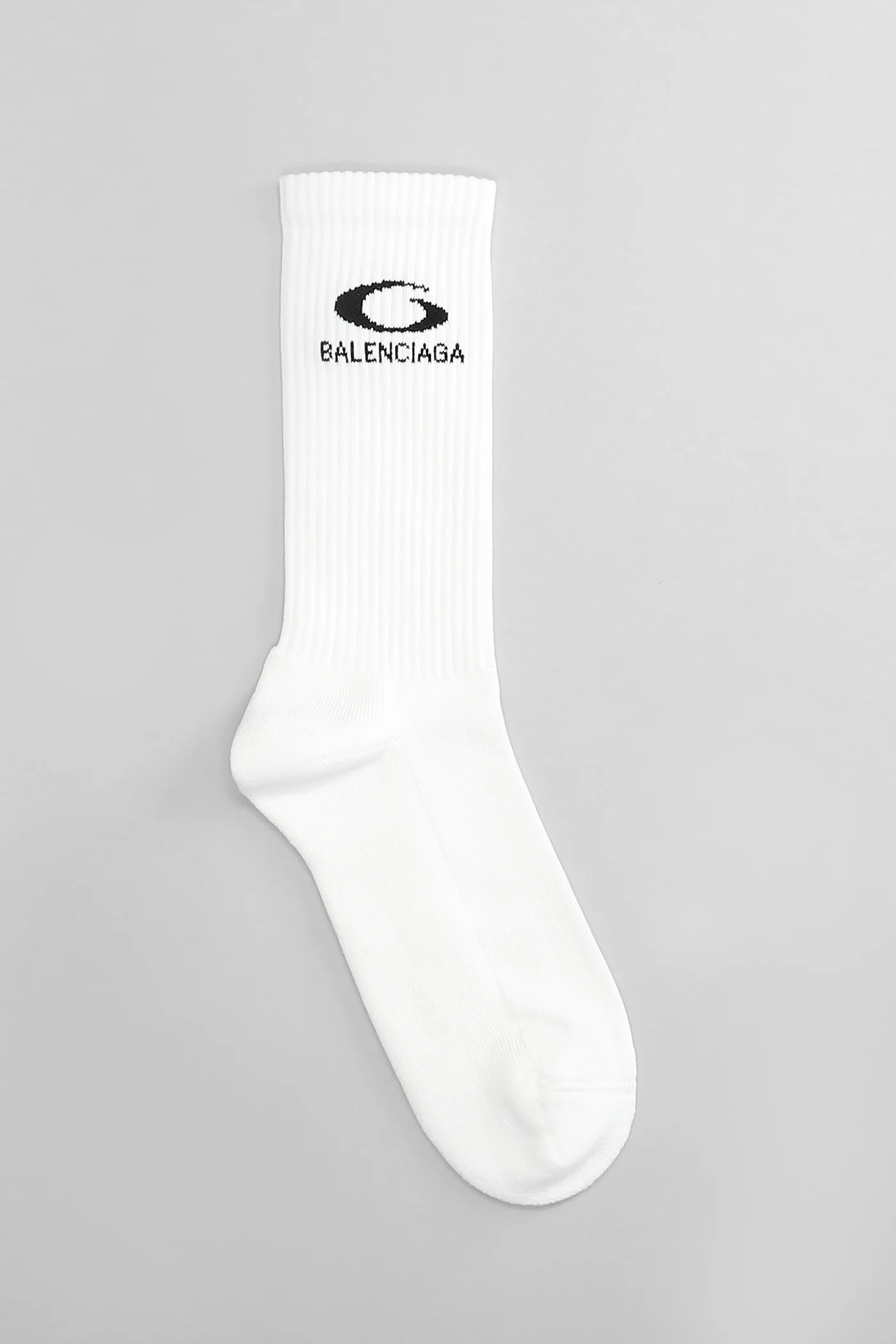 Socks in white cotton - Image 2