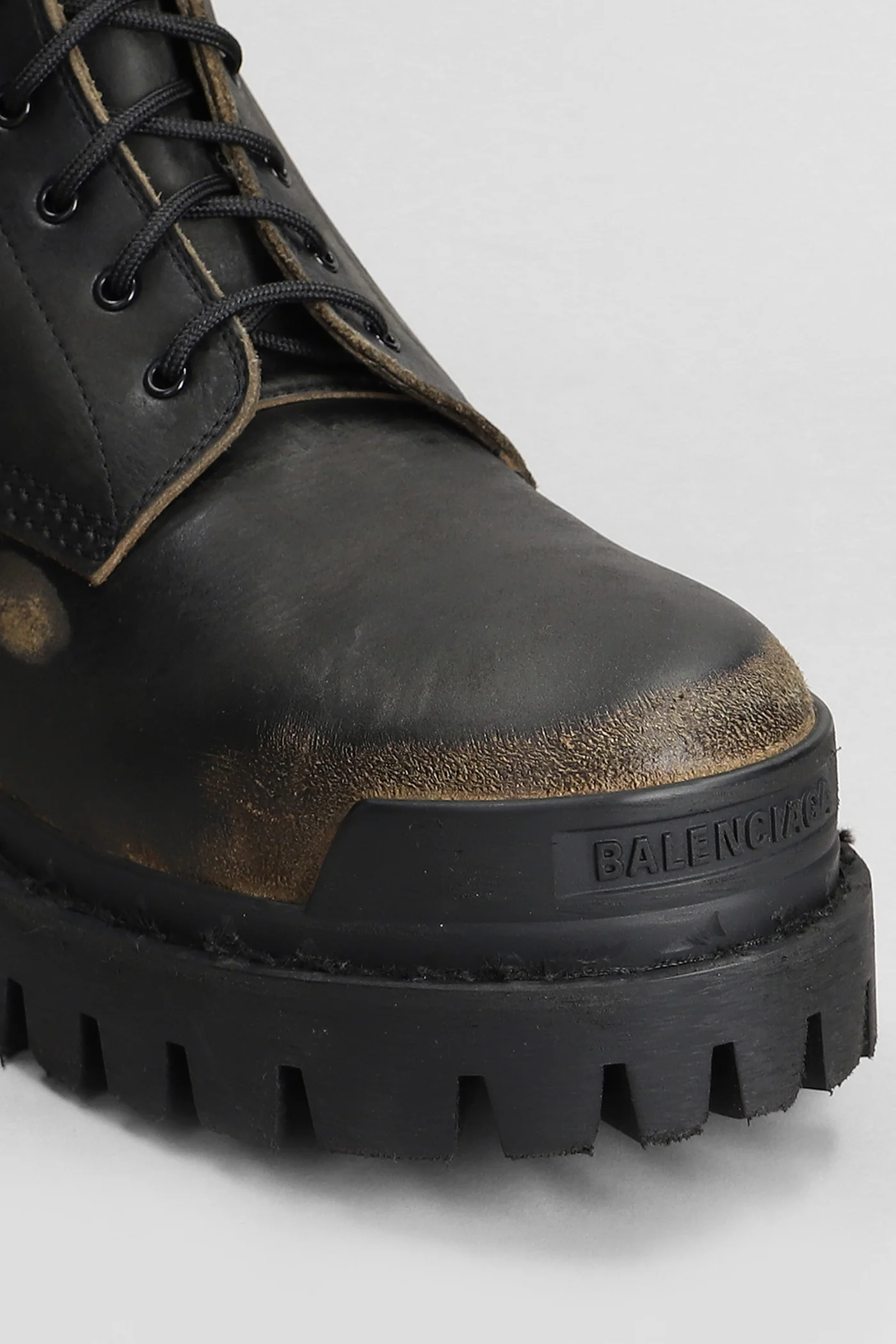 Strike bootie l20 Combat boots in black leather - Image 5