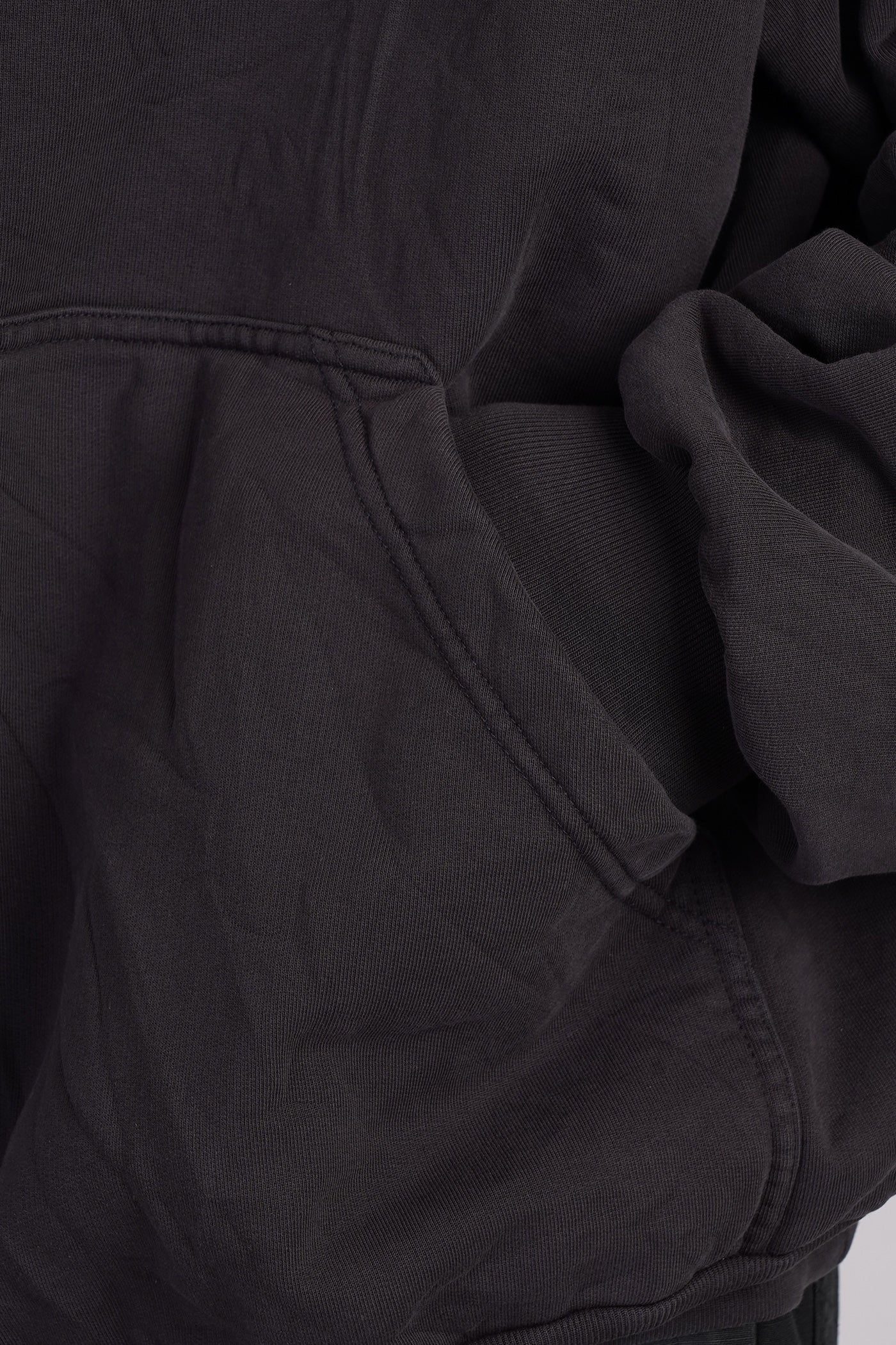 Sweatshirt in black cotton - Image 5