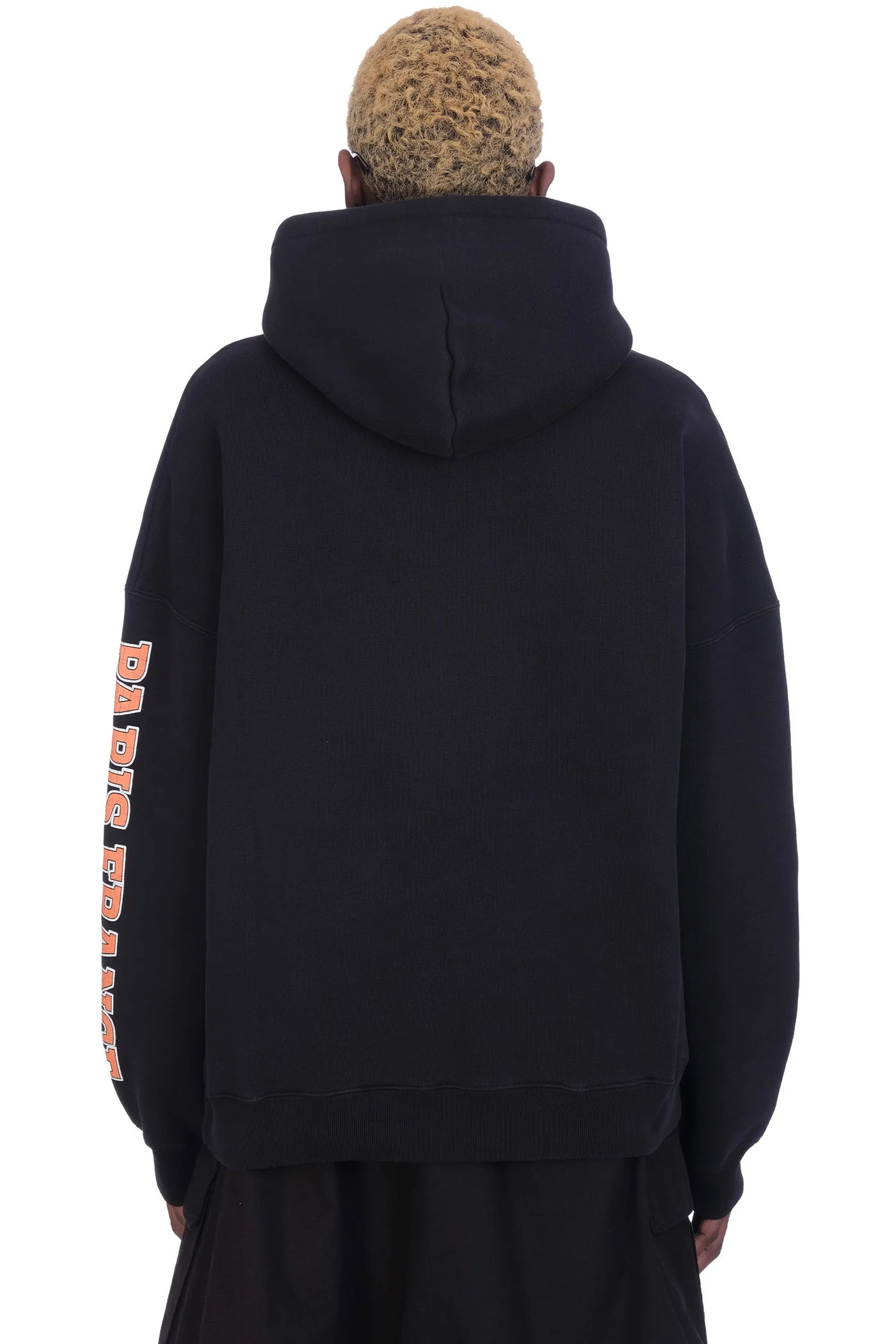 Sweatshirt in black cotton - Image 3