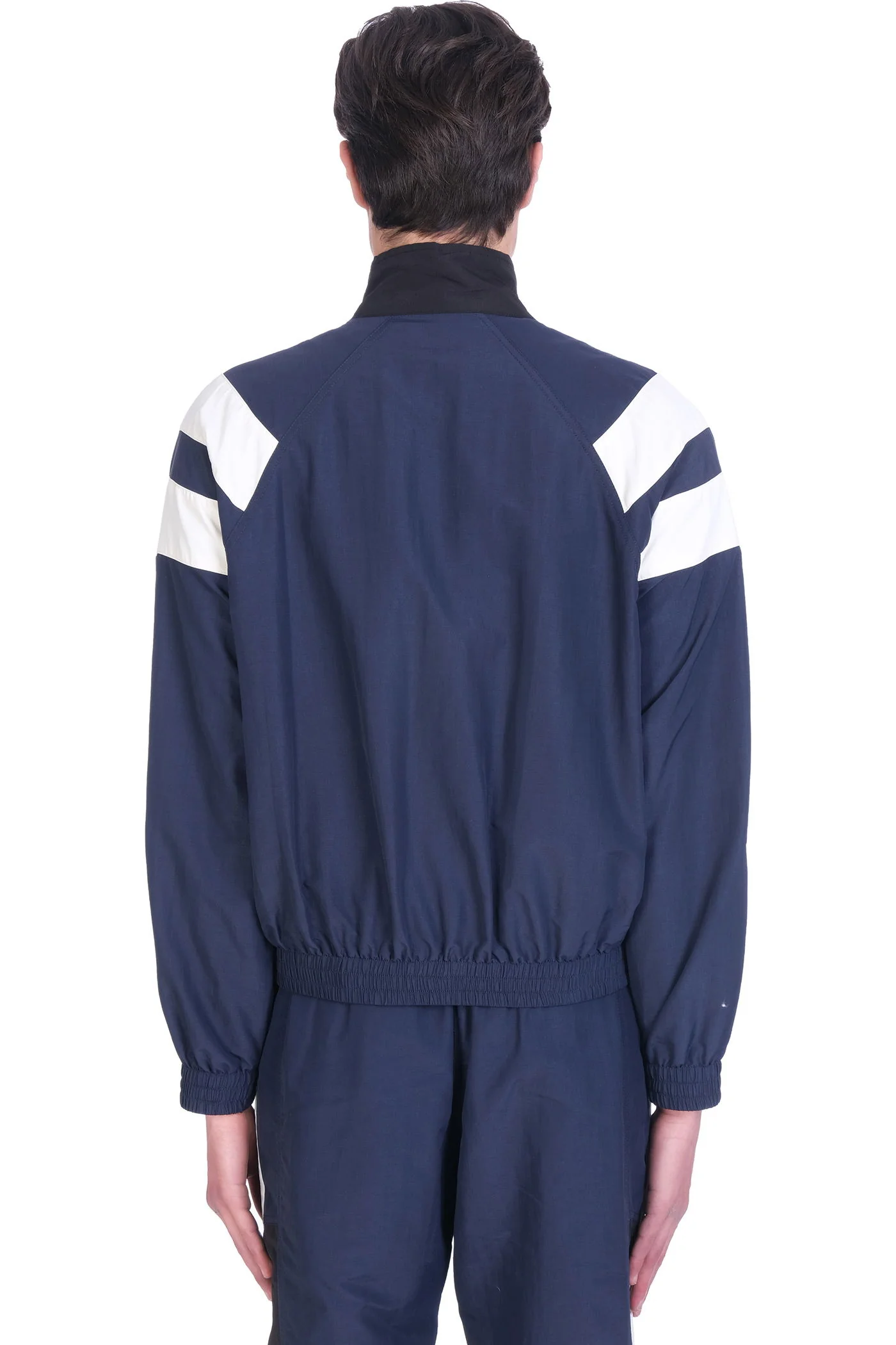 Sweatshirt in blue polyamide - Image 3