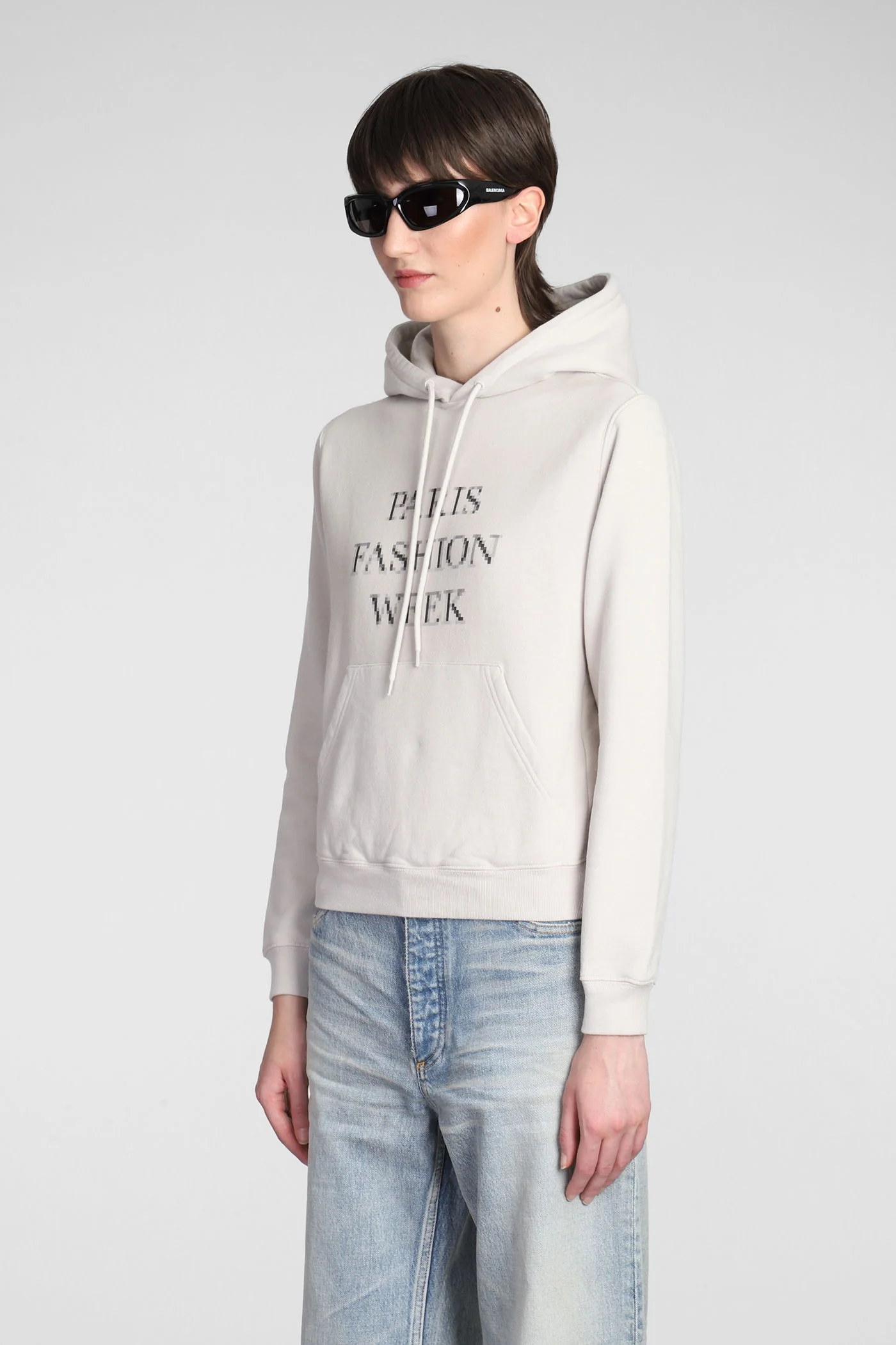 Sweatshirt in grey cotton - Image 4