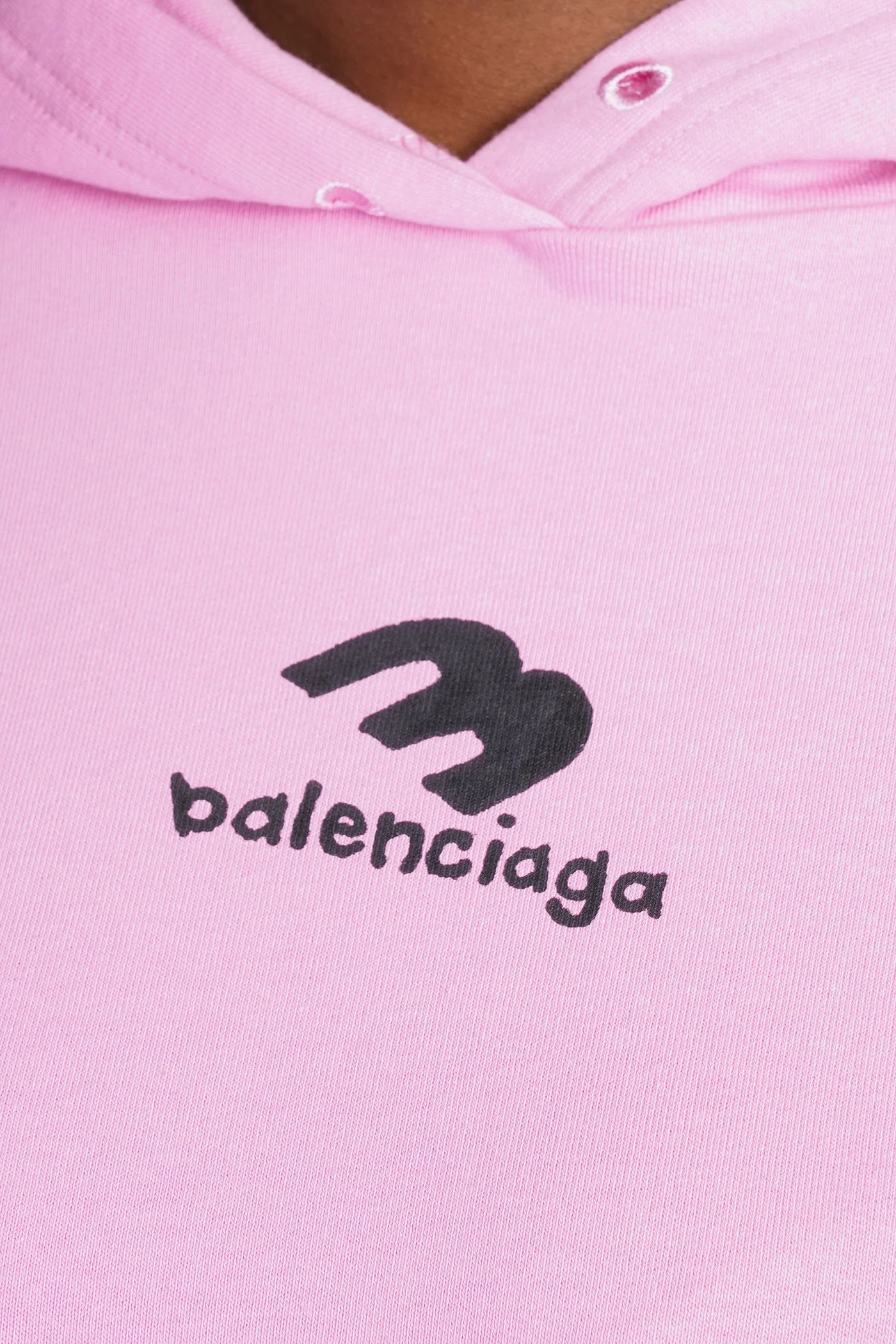 Sweatshirt in rose-pink cotton - Image 5