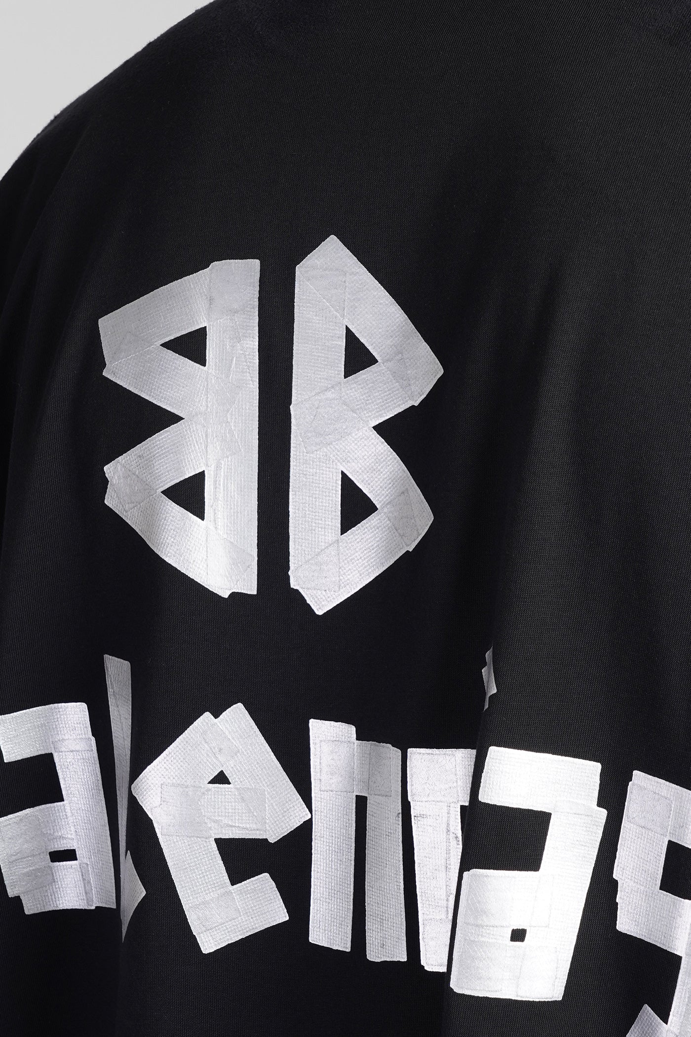 T-Shirt in black cotton - Image 5