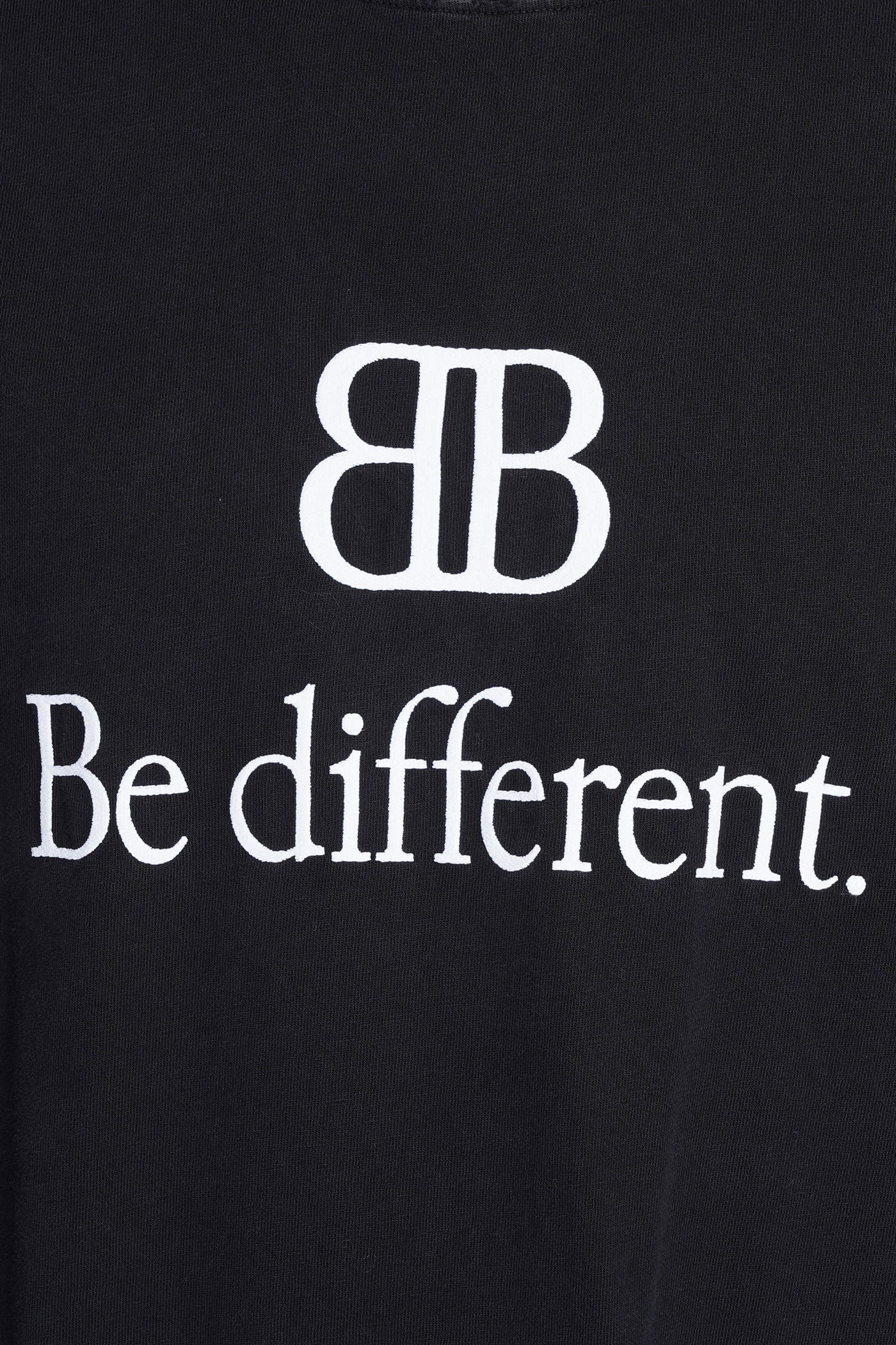 T-Shirt in black cotton - Image 5