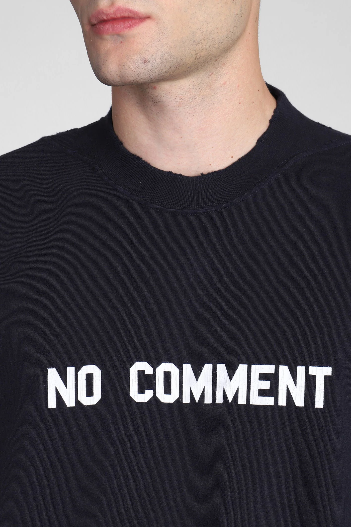 T-Shirt in blue cotton - Image 5