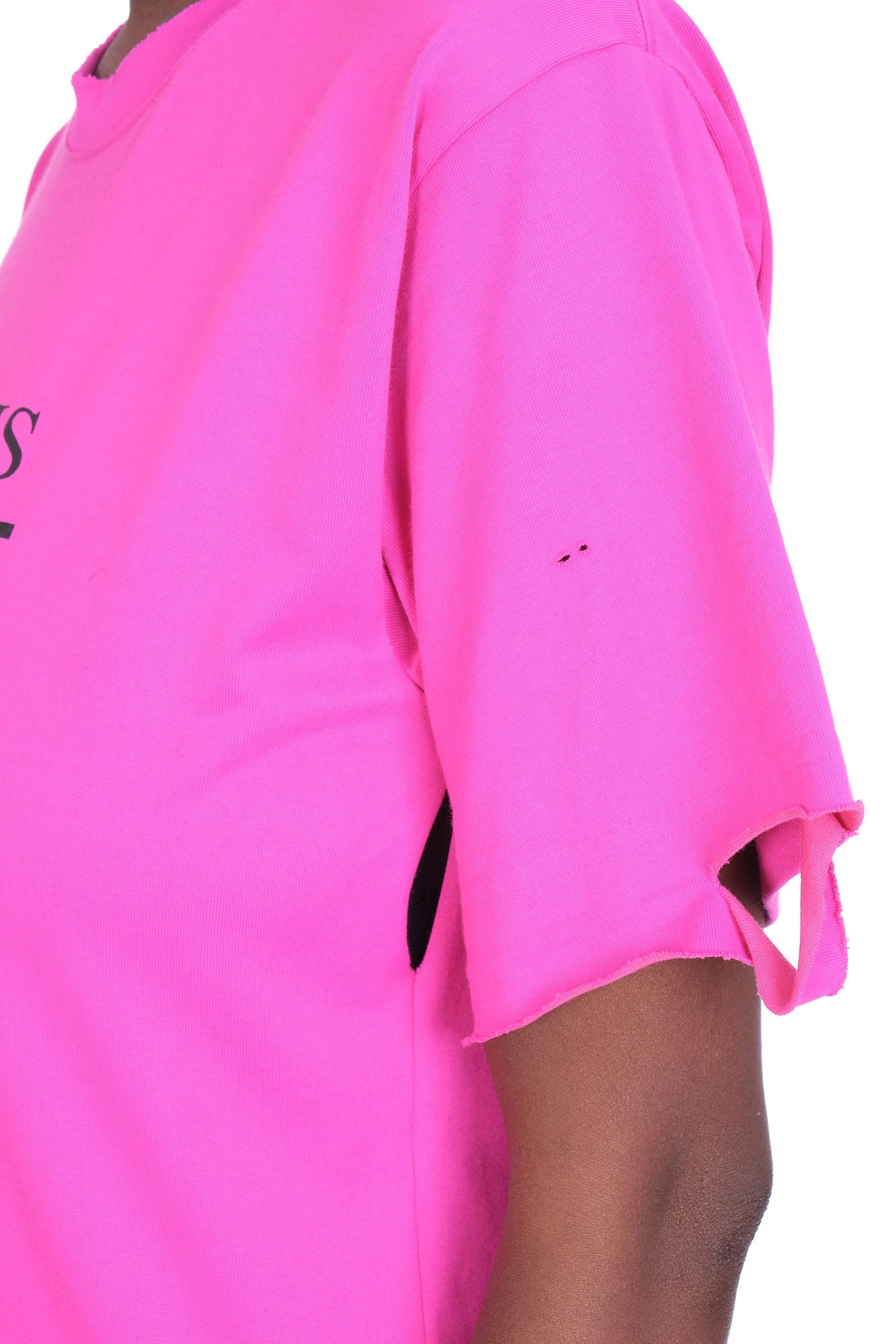 T-Shirt in fuxia cotton - Image 5