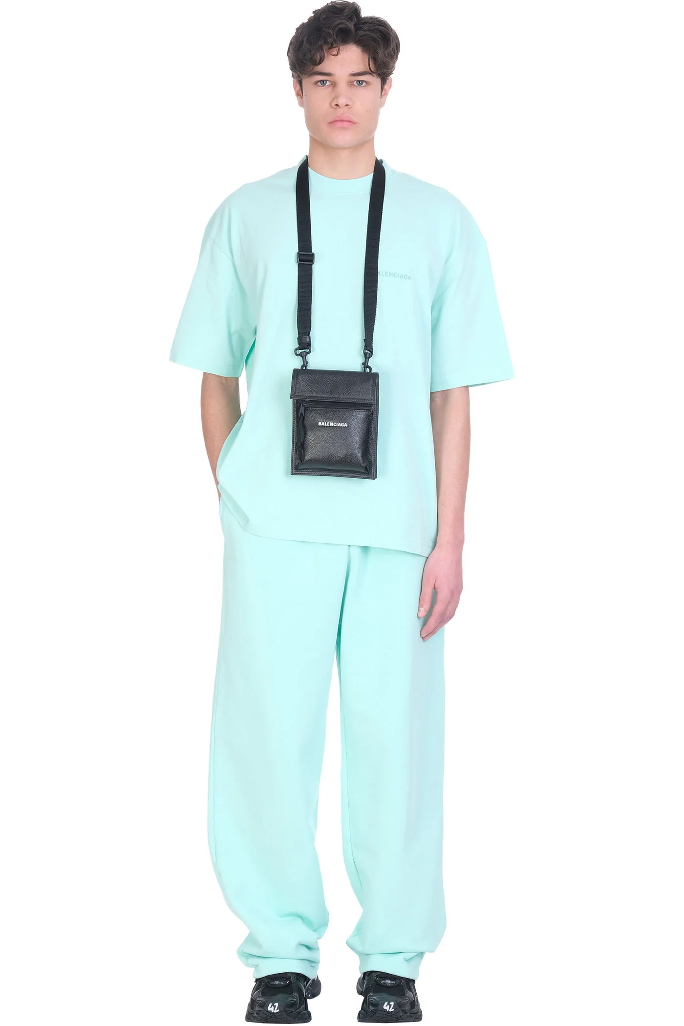 T-Shirt in green cotton - Image 2