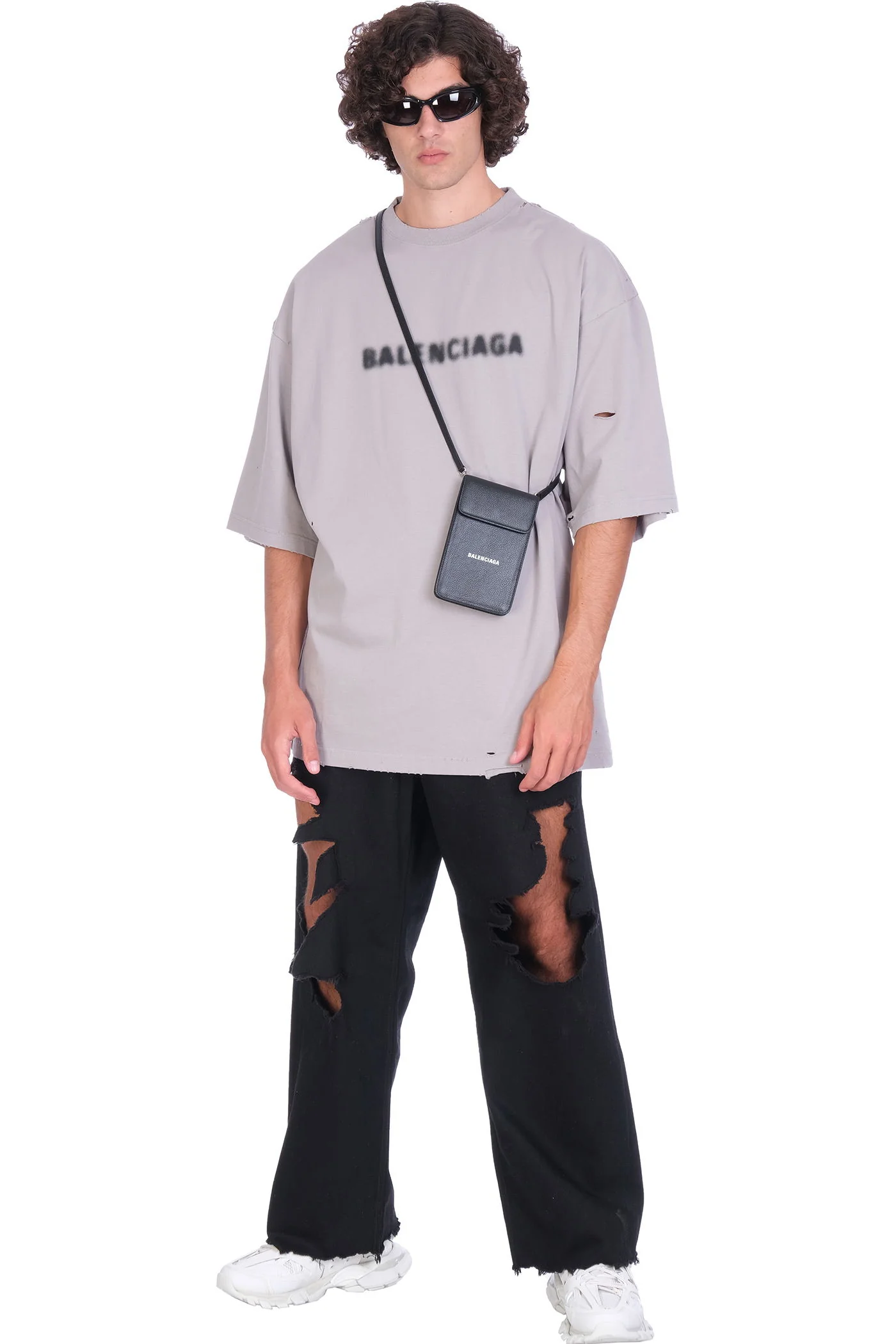 T-Shirt in grey cotton - Image 2