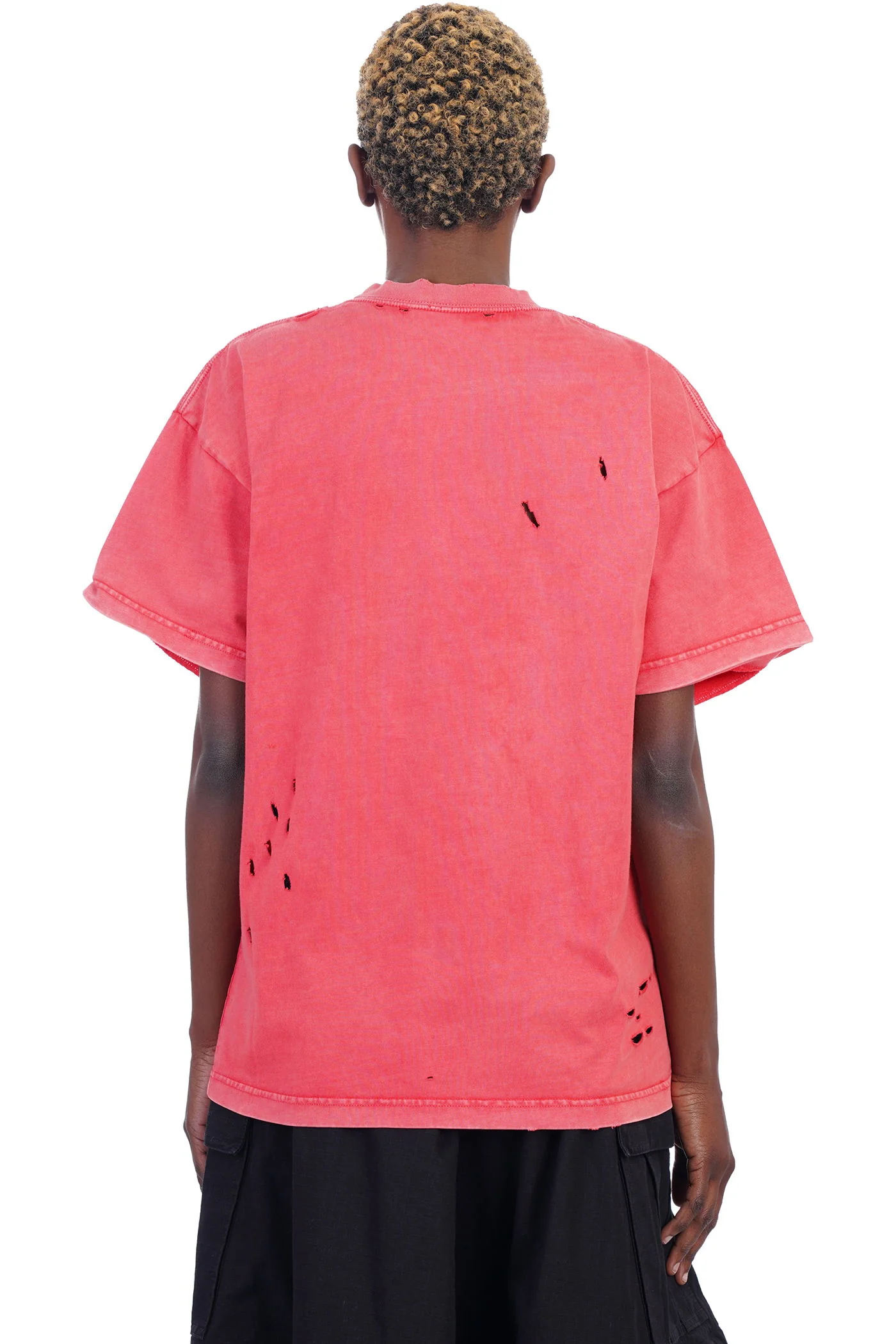 T-Shirt in red cotton - Image 3