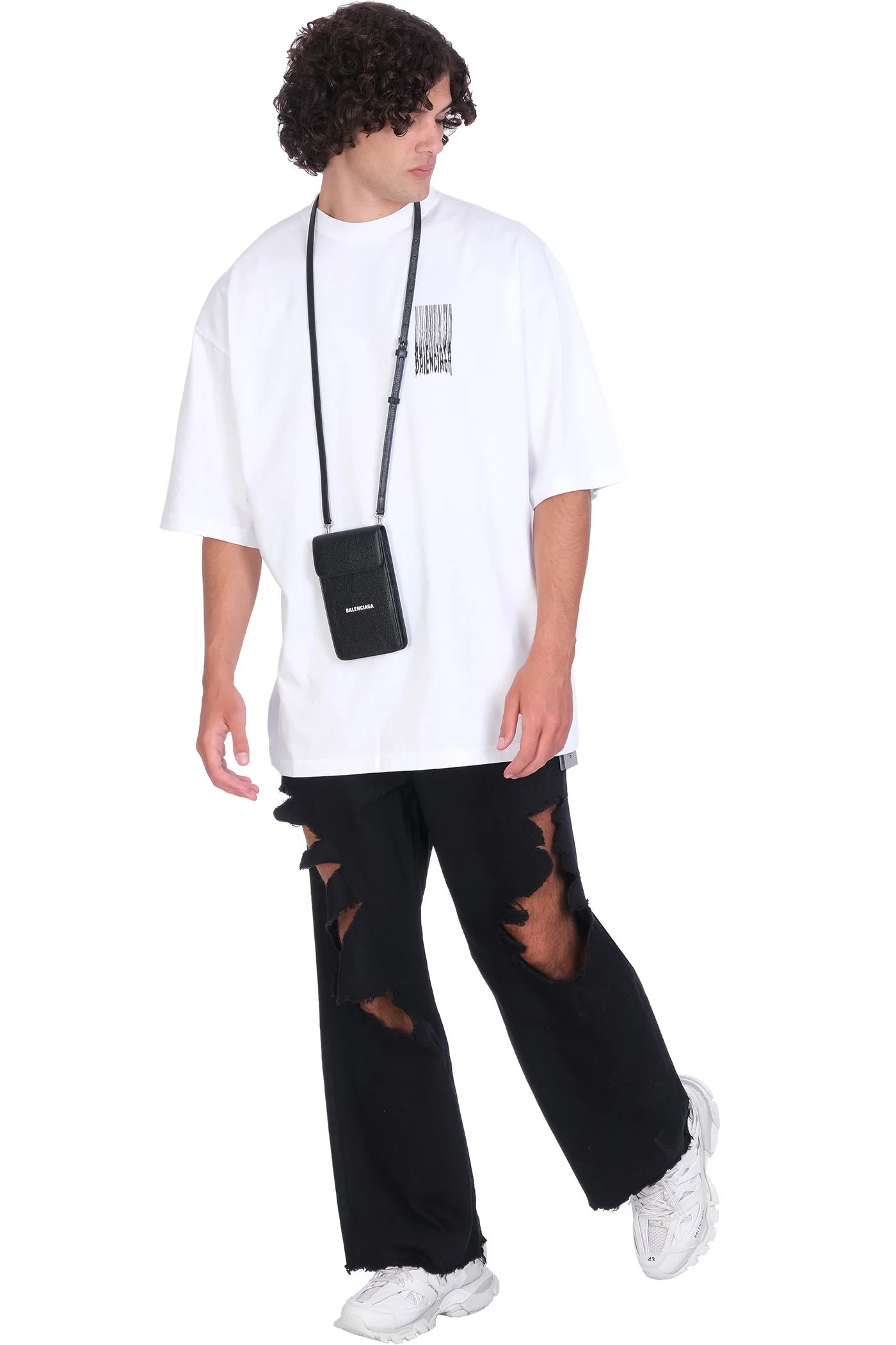T-Shirt in white cotton - Image 2