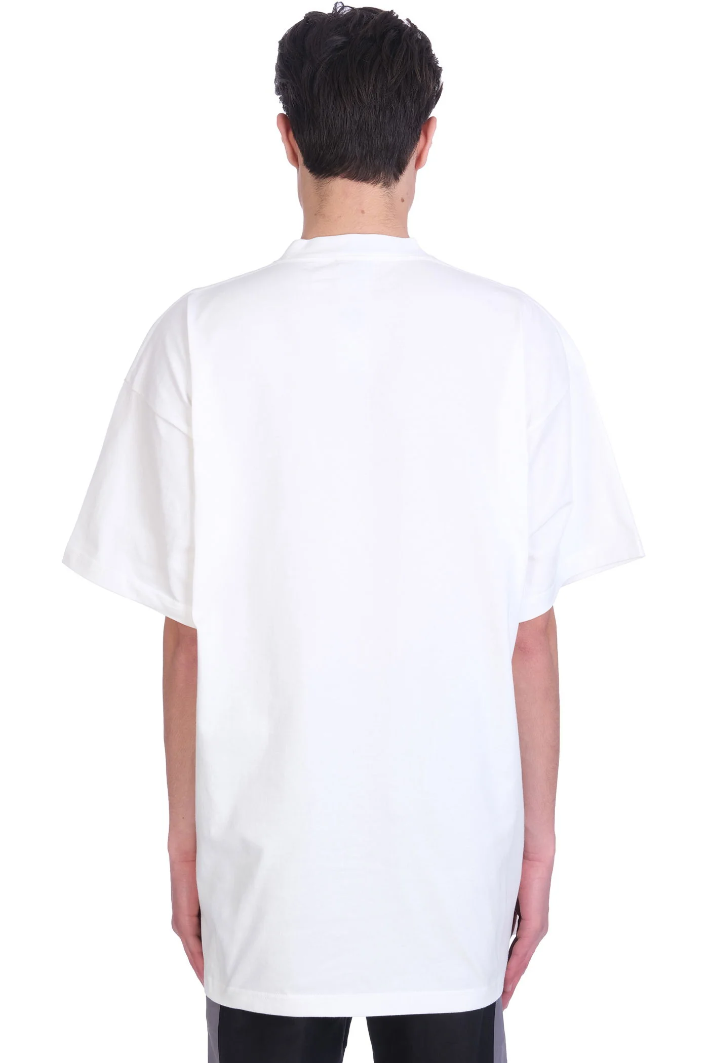 T-Shirt in white cotton - Image 3