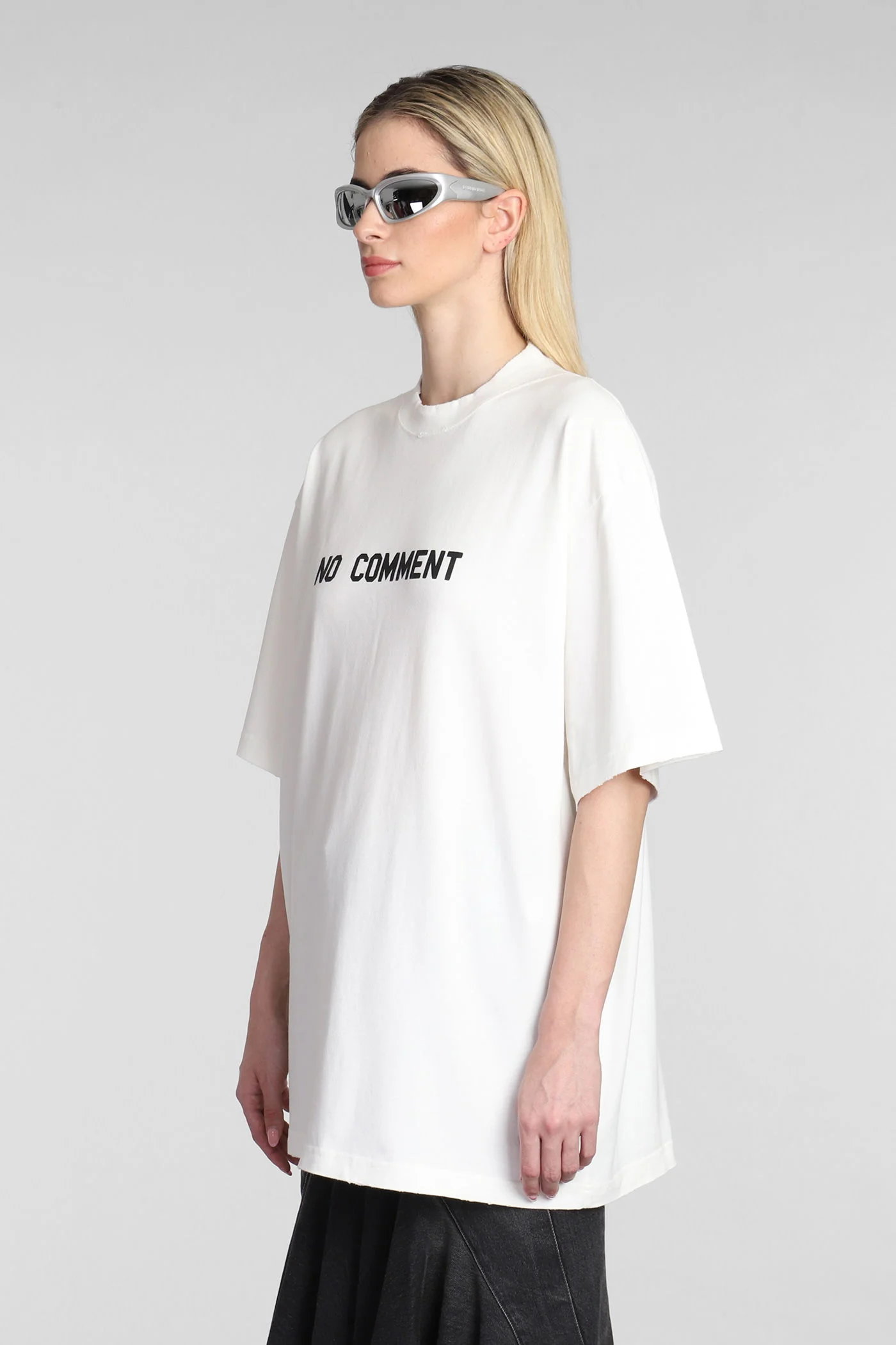 T-Shirt in white cotton - Image 4