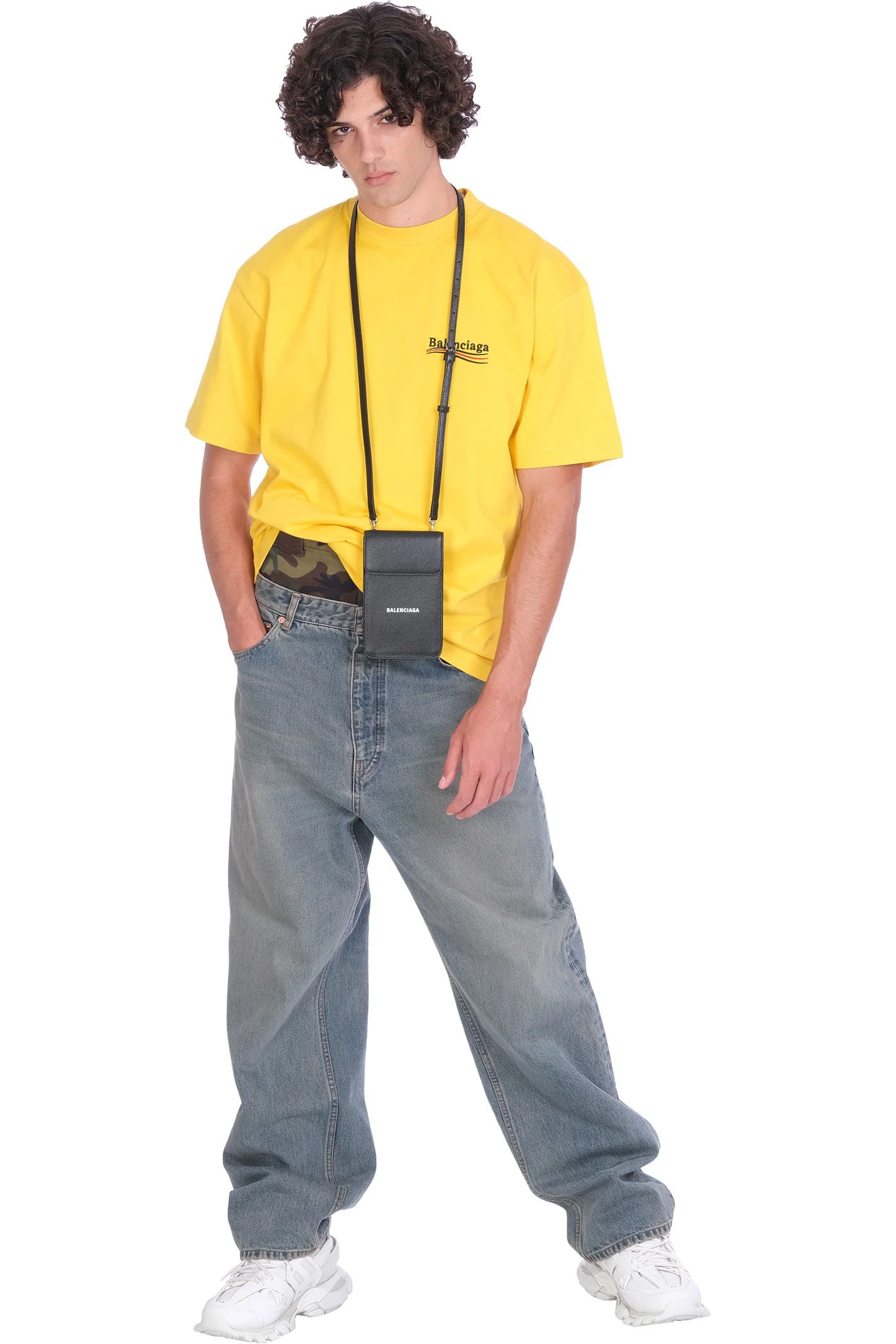 T-Shirt in yellow cotton - Image 2