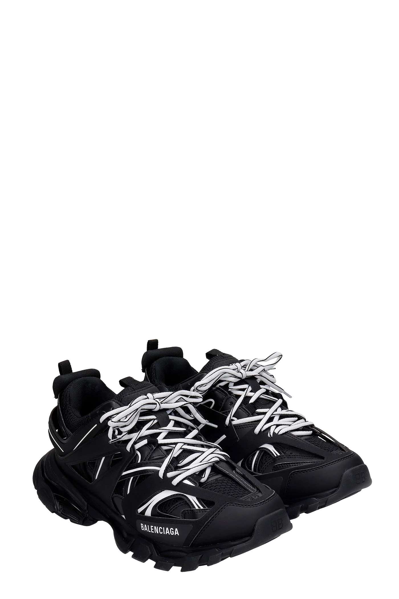 Track Sneakers in black synthetic fibers - Image 2