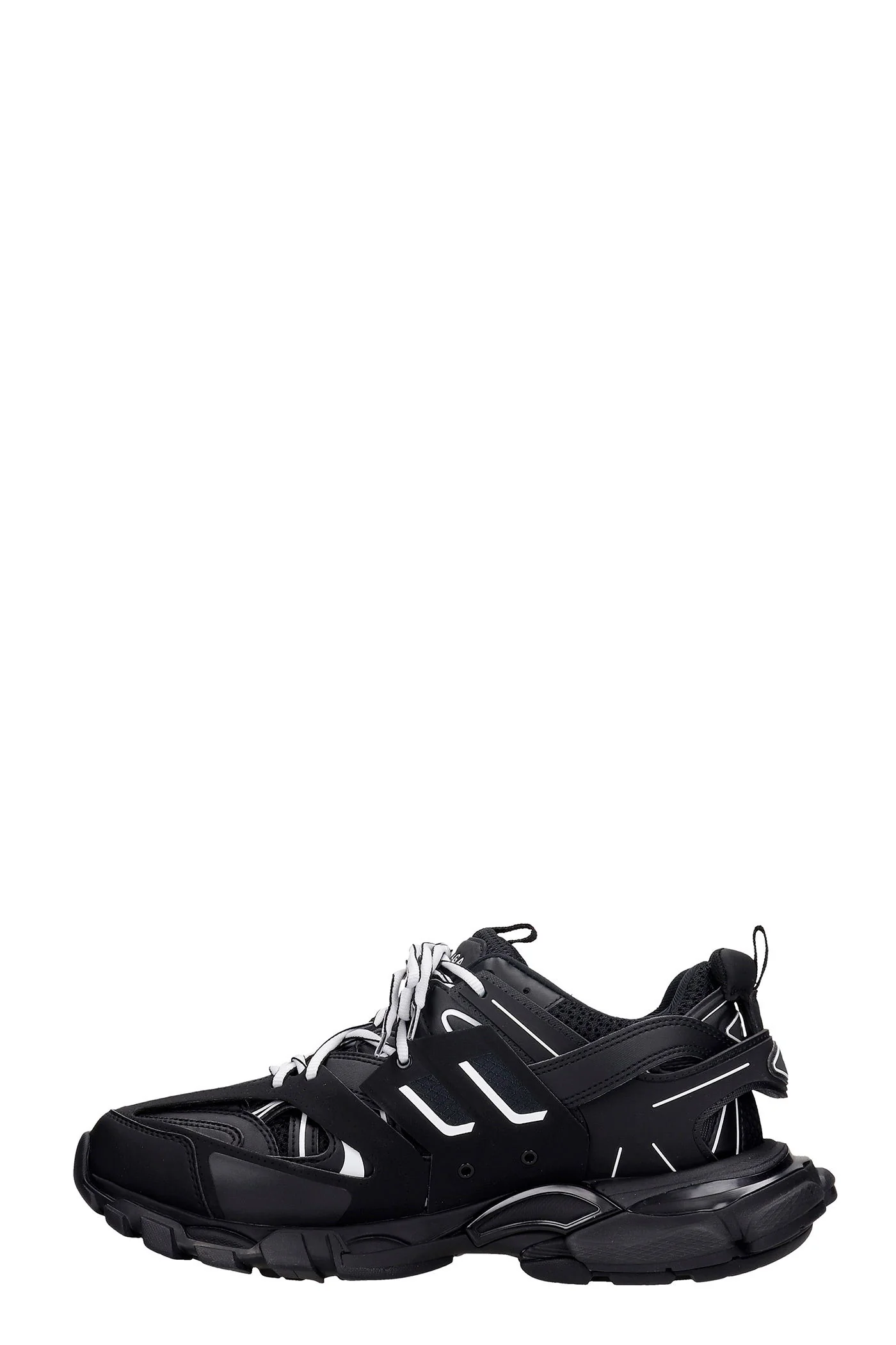 Track Sneakers in black synthetic fibers - Image 3