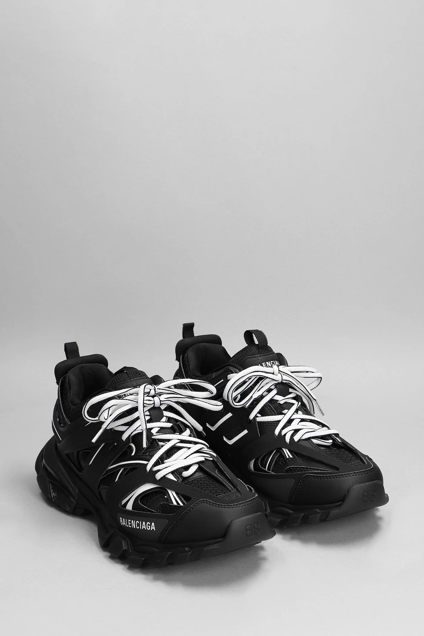 Track Sneakers in black synthetic fibers - Image 2