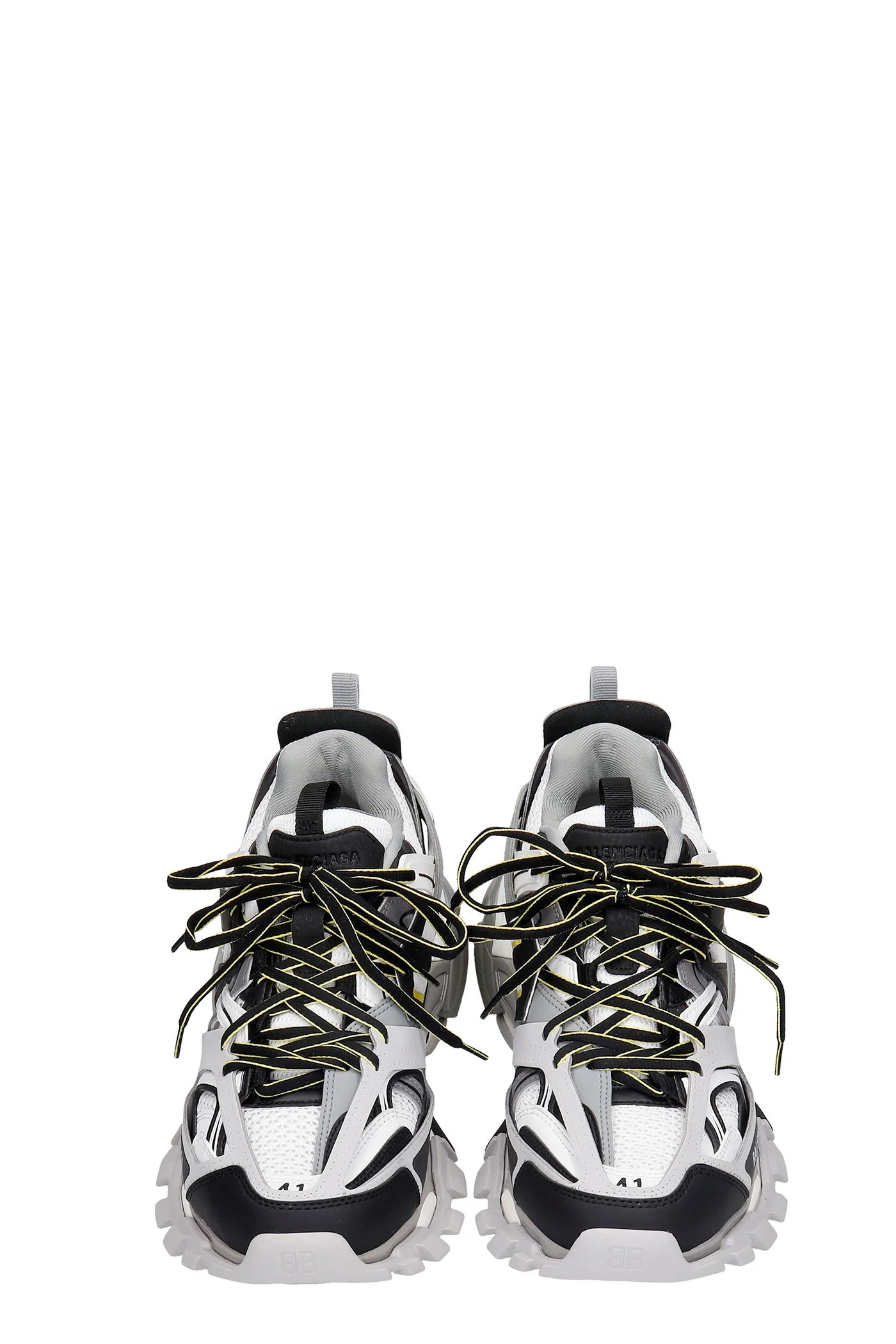 Track Sneakers in white synthetic fibers - Image 4