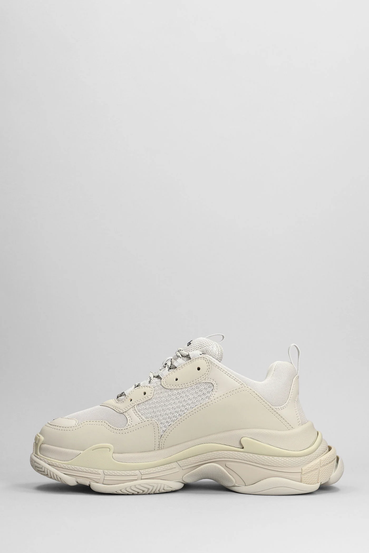 Triple s Sneakers in beige polyester - Image 3