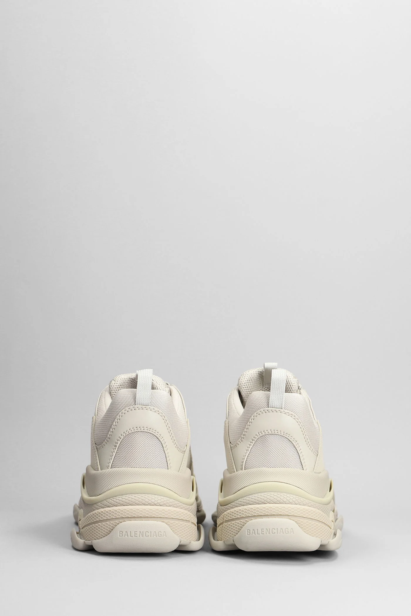 Triple s Sneakers in beige polyester - Image 4