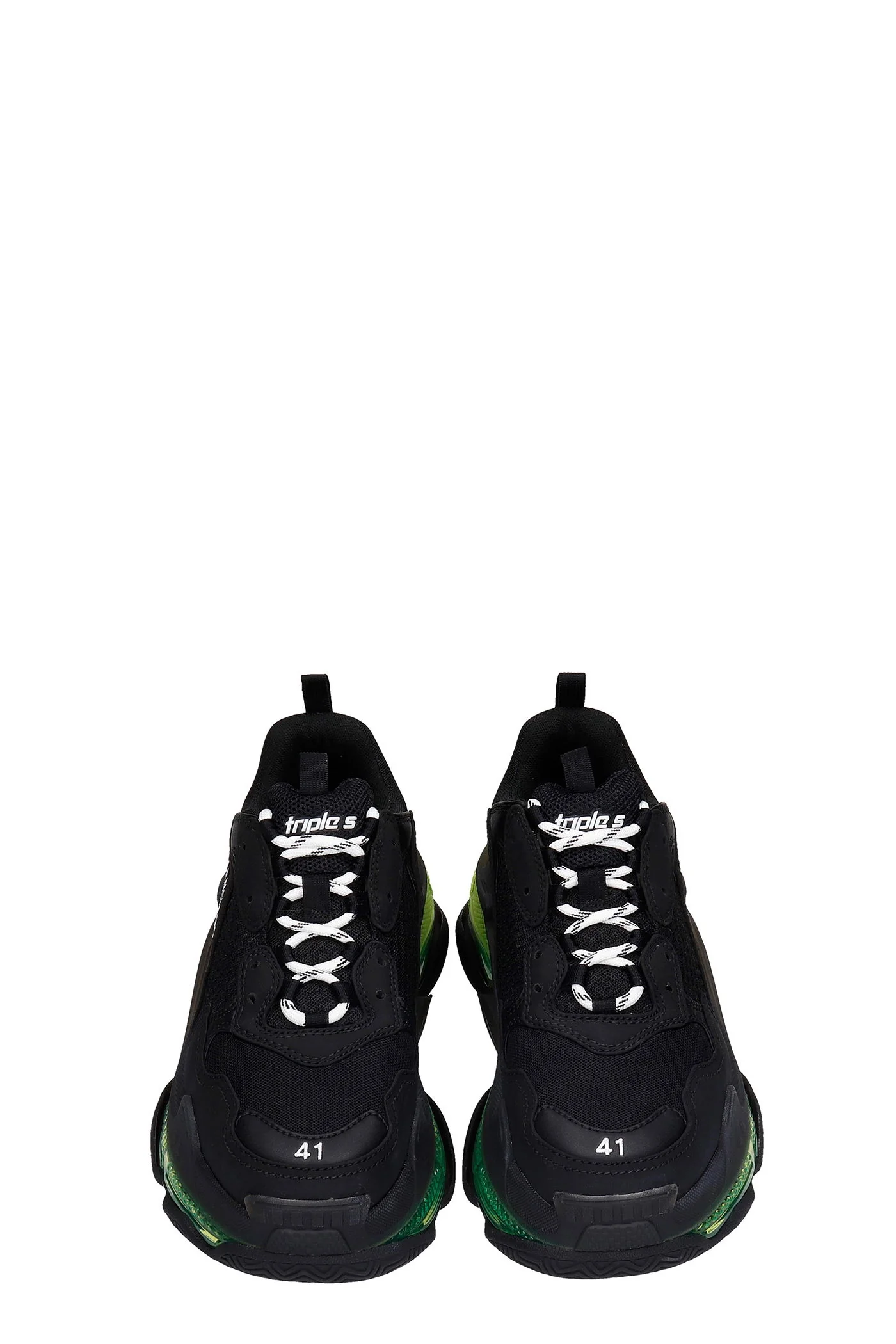 Triple s Sneakers in black synthetic fibers - Image 4