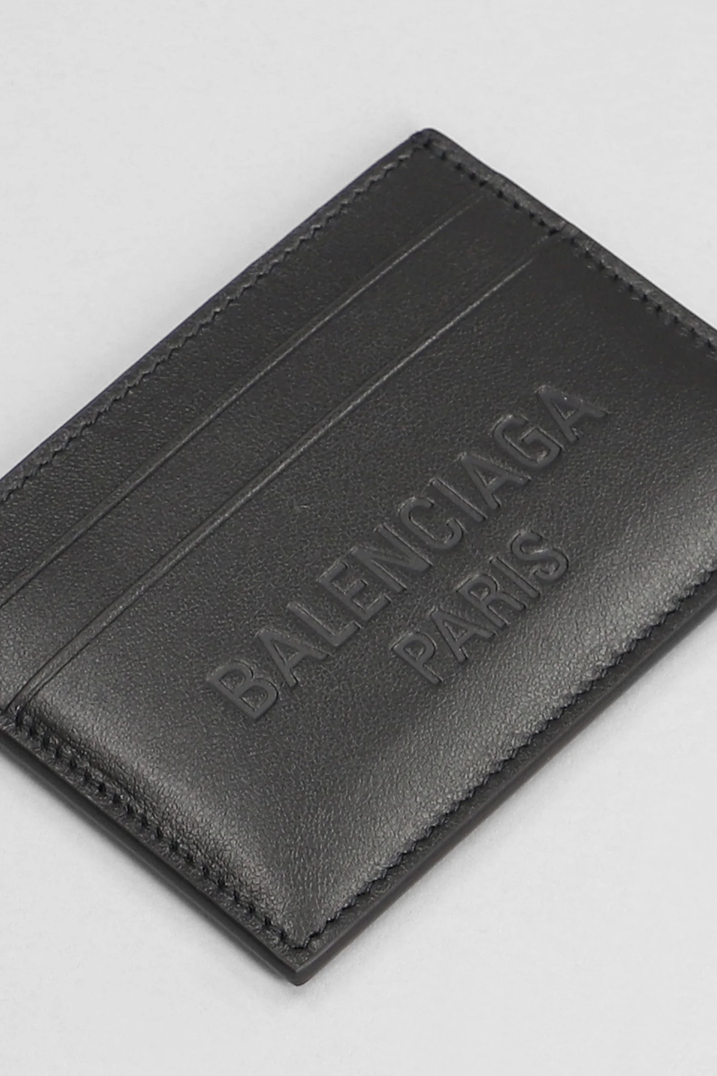 Wallet in black leather - Image 4