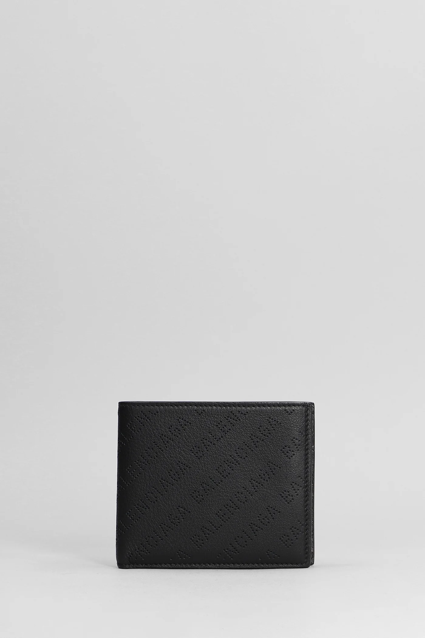 Wallet in black leather
