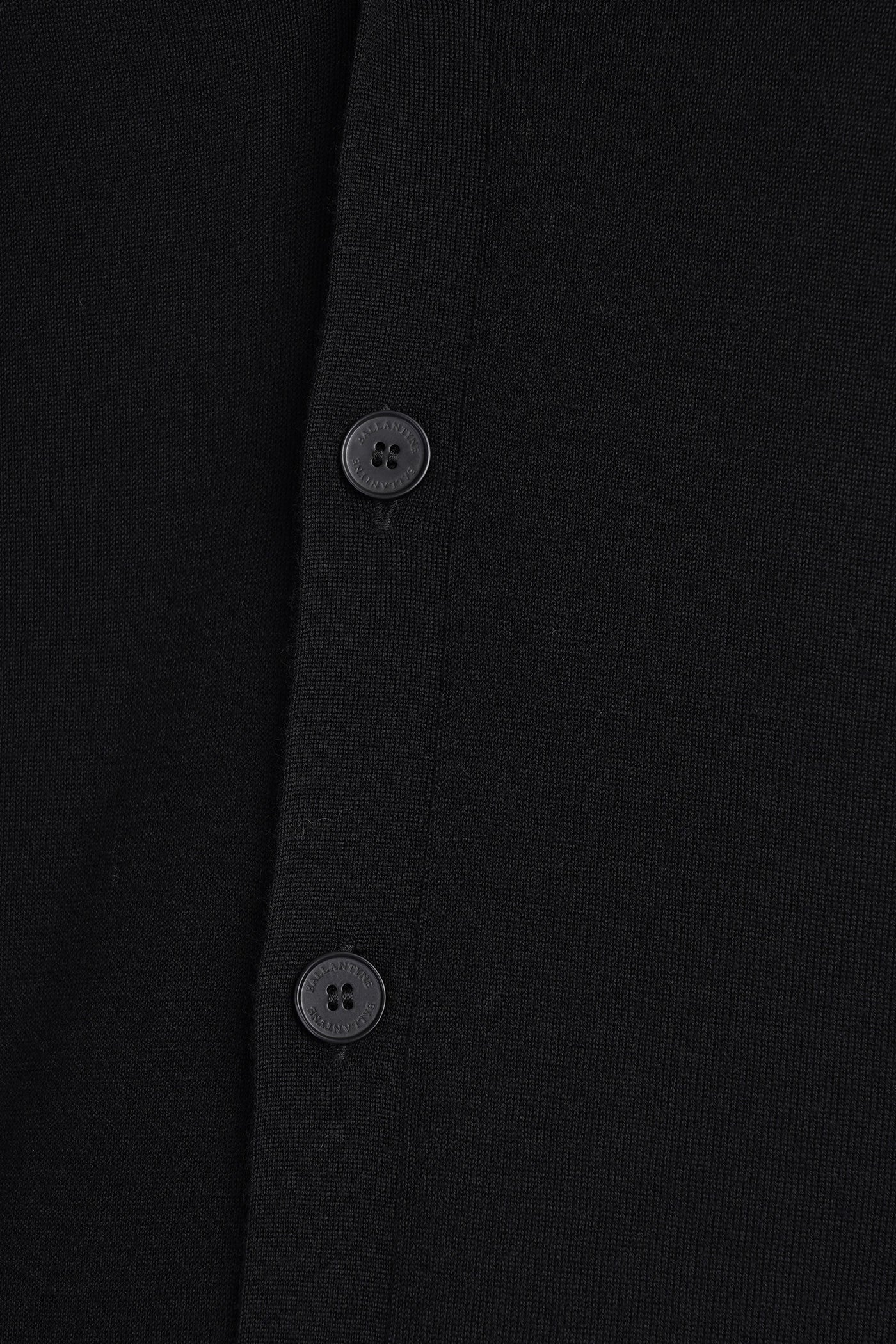 Cardigan in black wool - Image 5