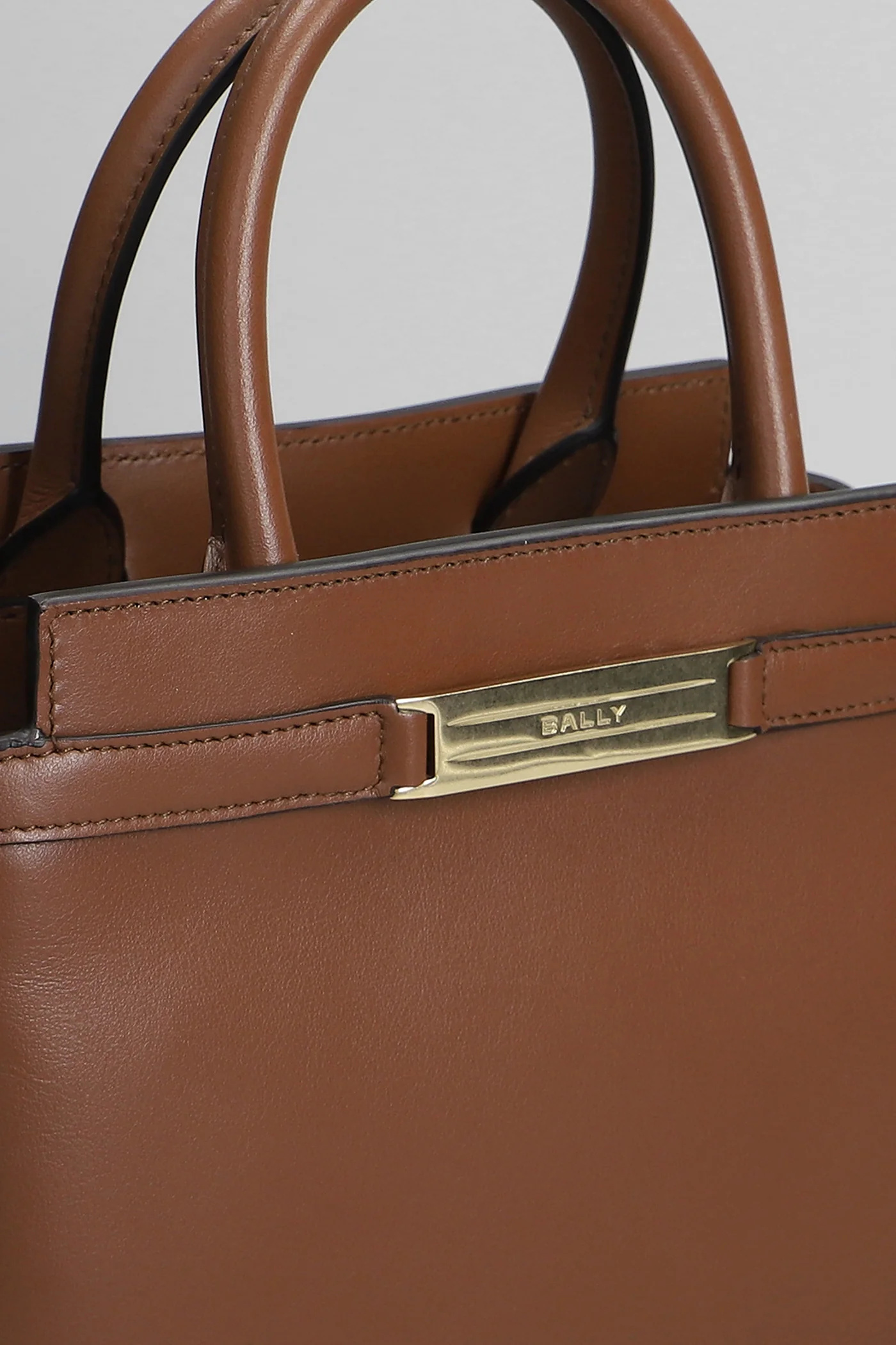 Deco daily s Shoulder bag in brown leather - Image 4