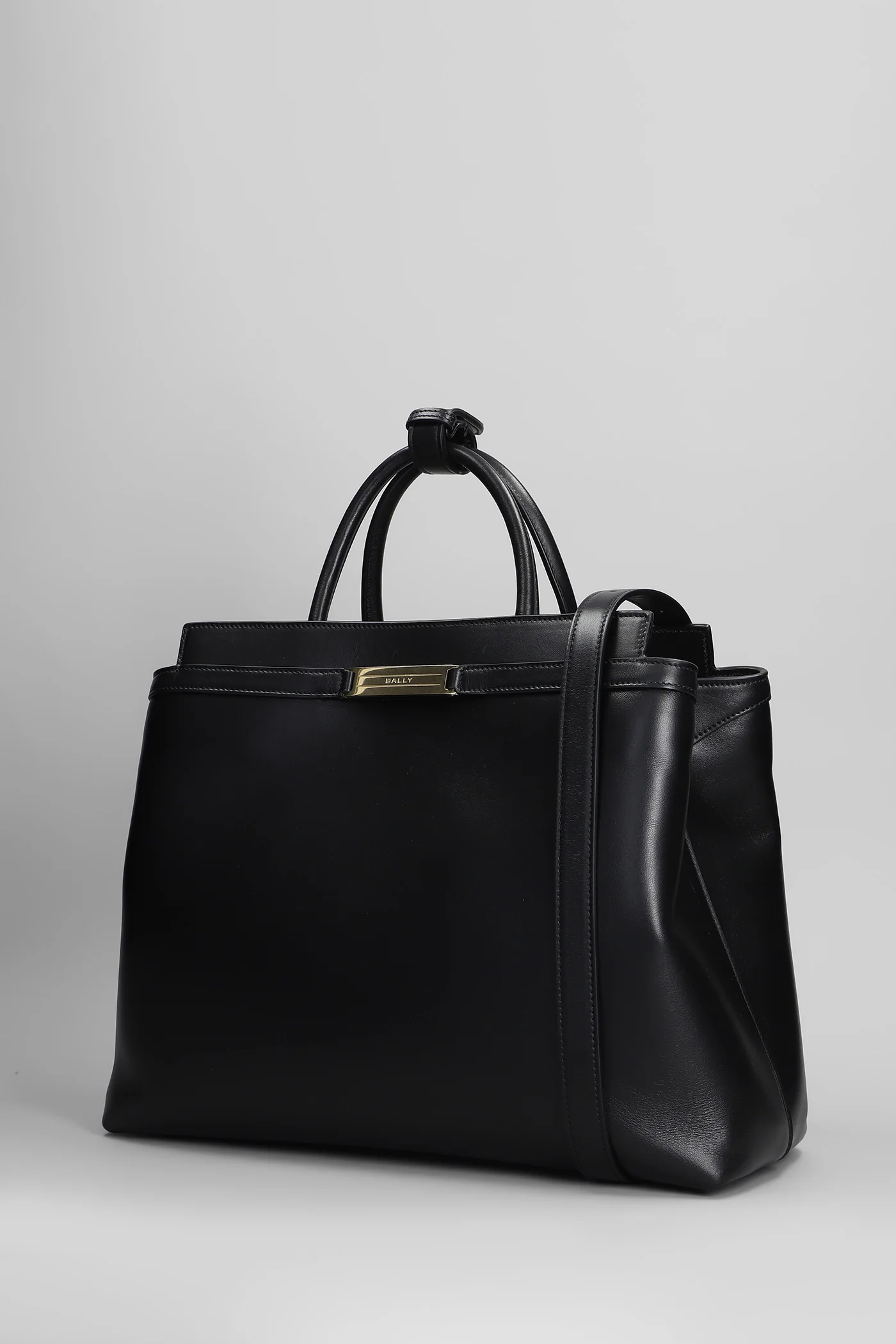 Deco daily Shoulder bag in black leather - Image 2
