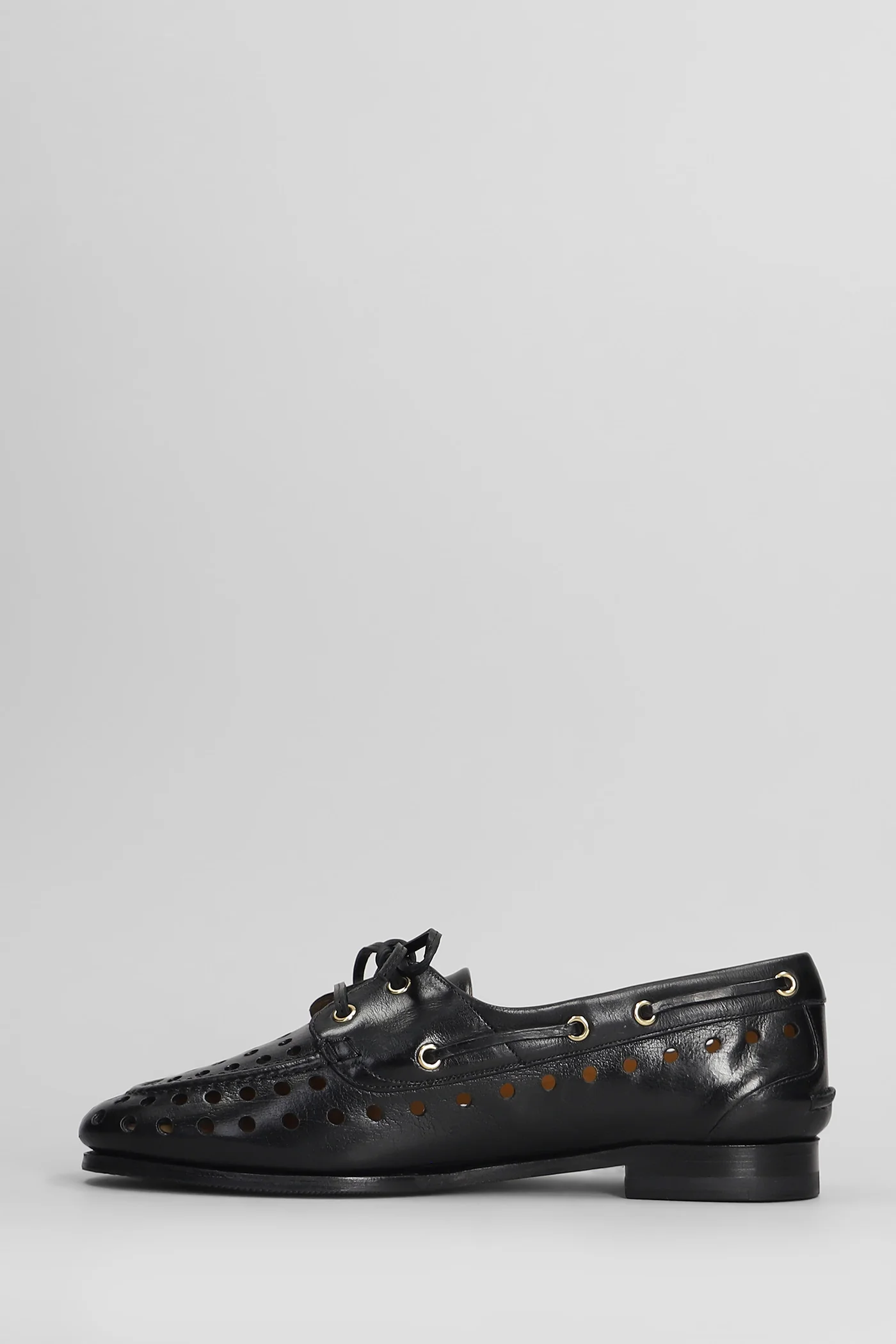 Parcy fo Loafers in black leather - Image 3