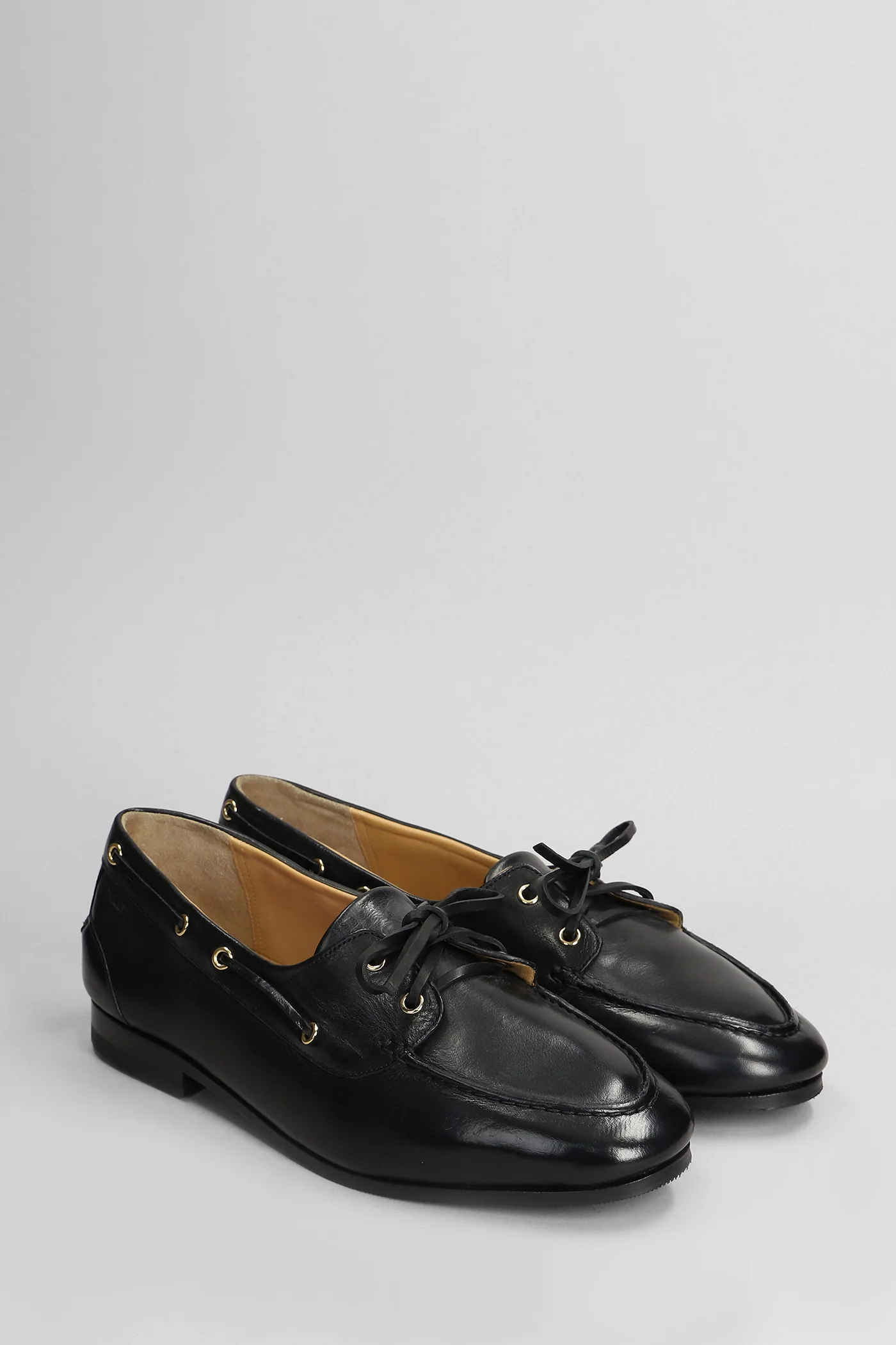 Pathy Loafers in black leather - Image 2