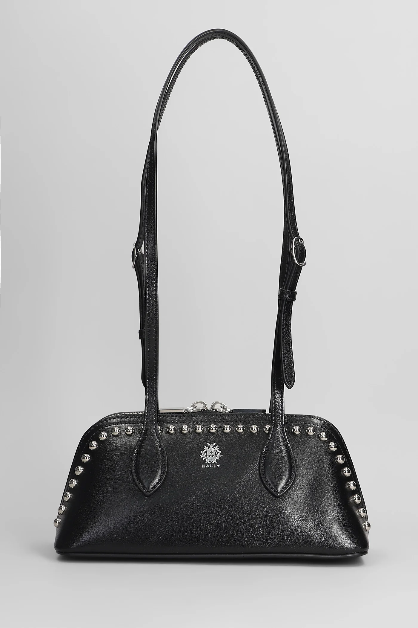 Praline s Shoulder bag in black leather