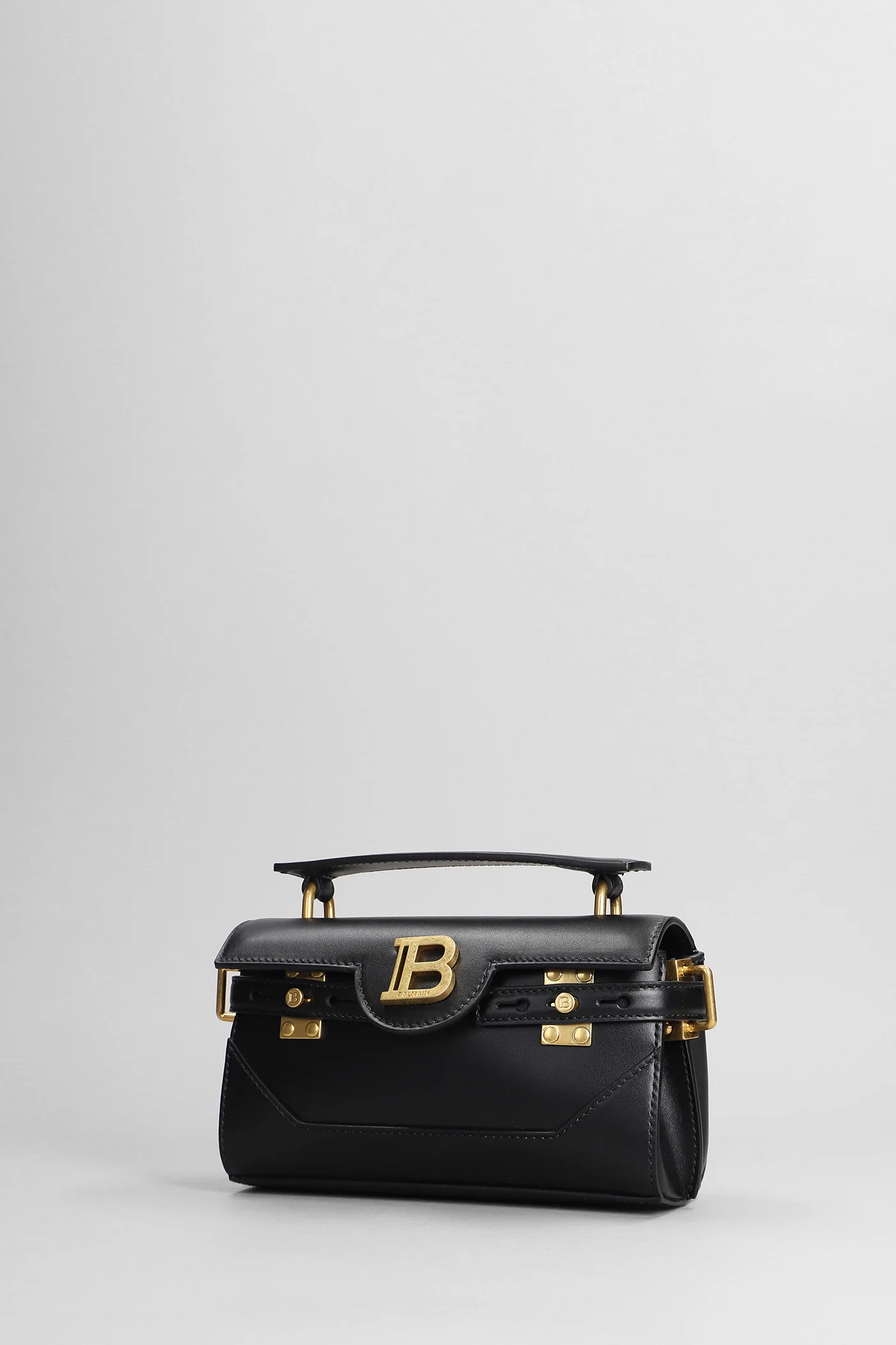 B buzz 19 Hand bag in black leather - Image 2