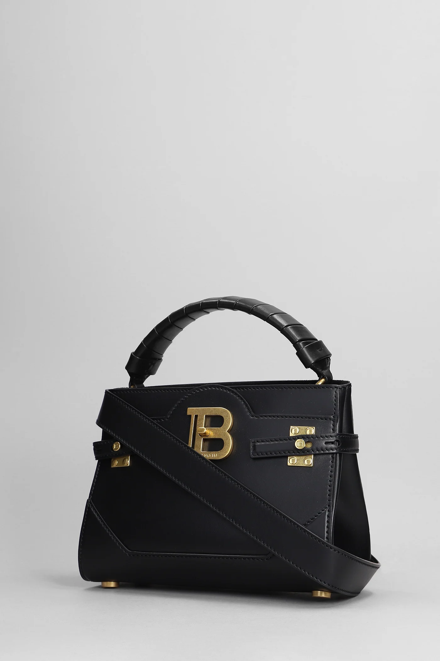 B buzz 22 Shoulder bag in black leather - Image 2