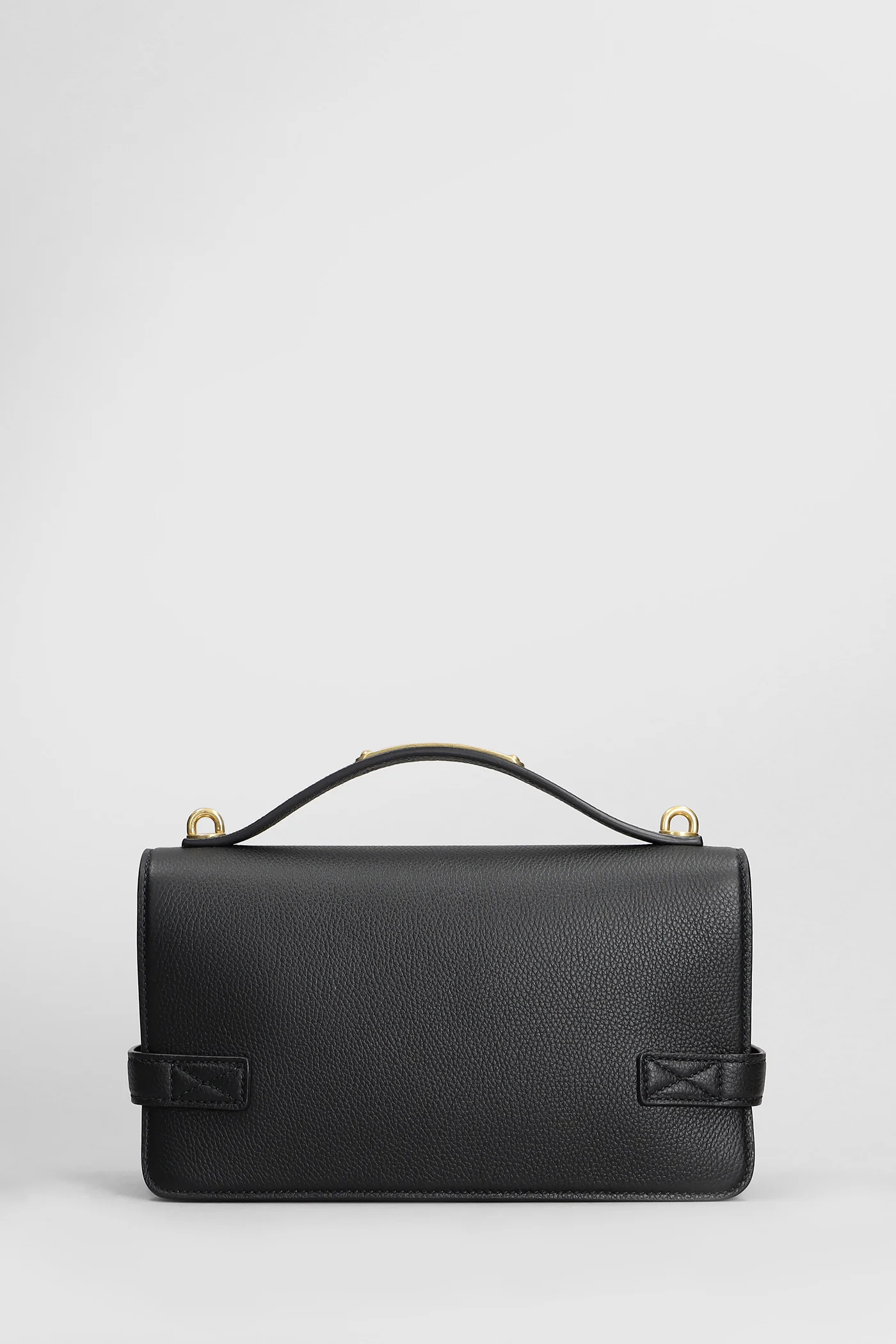 B buzz 24 Hand bag in black leather - Image 3